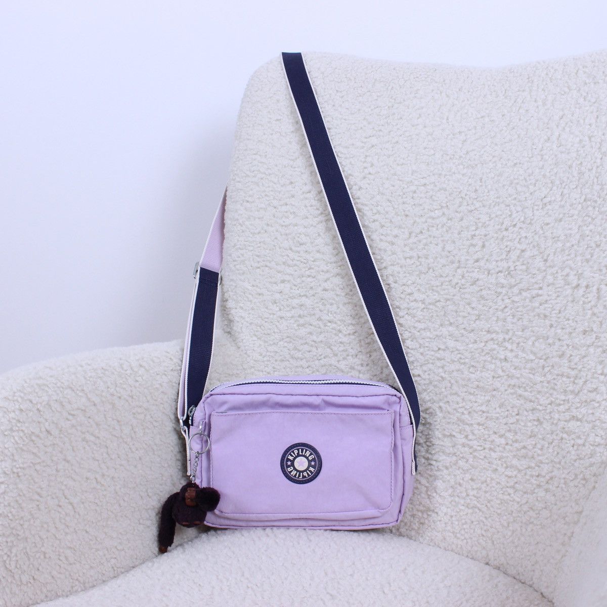 Japanese Brand Vintage Kipling Messenger Bag Y2K Size ONE SIZE - 1 Thumbnail