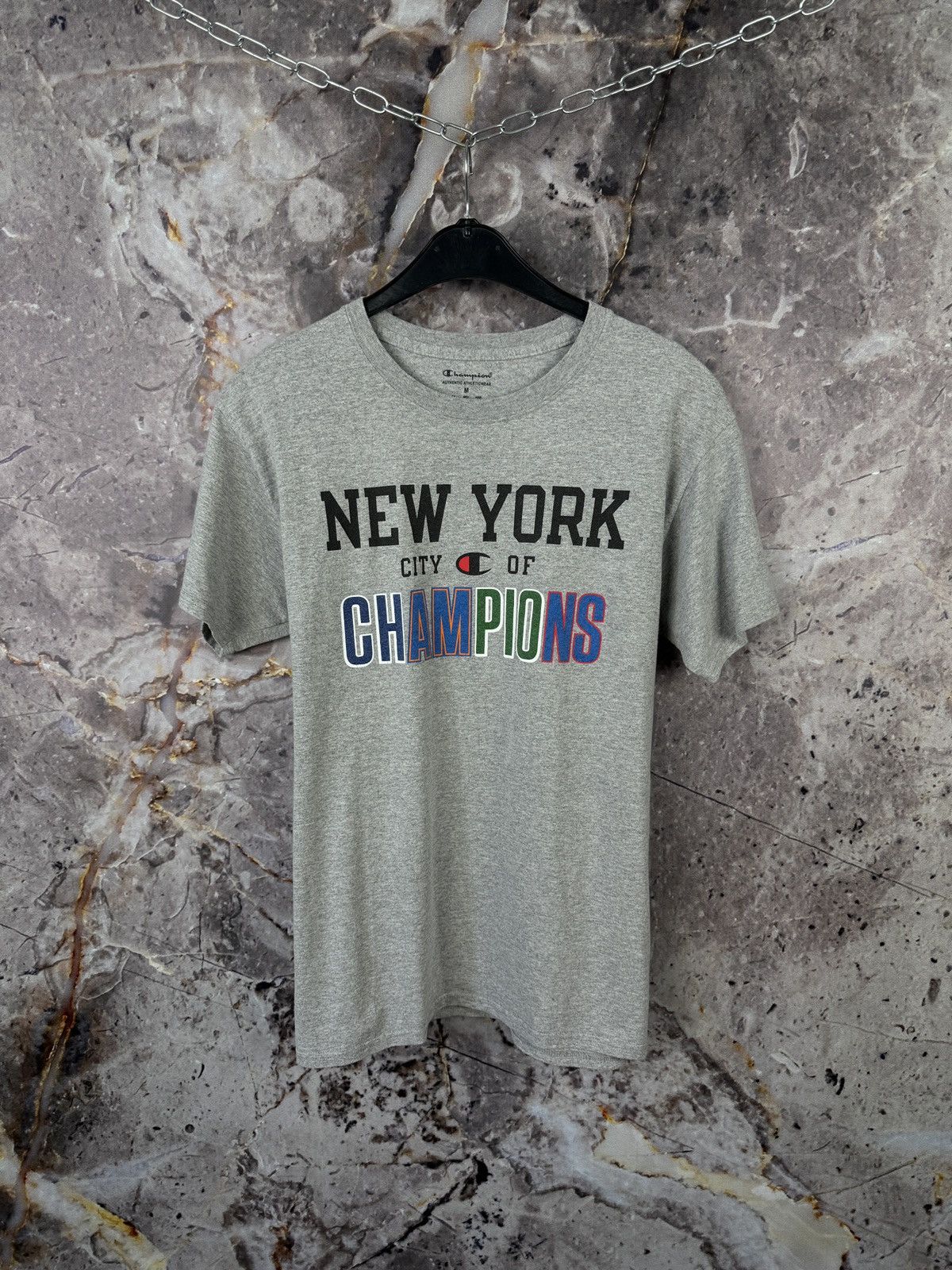 Champion Men’s T-Shirt Champion New York City Streetwear Size Medium Size US M / EU 48-50 / 2 - 1 Thumbnail