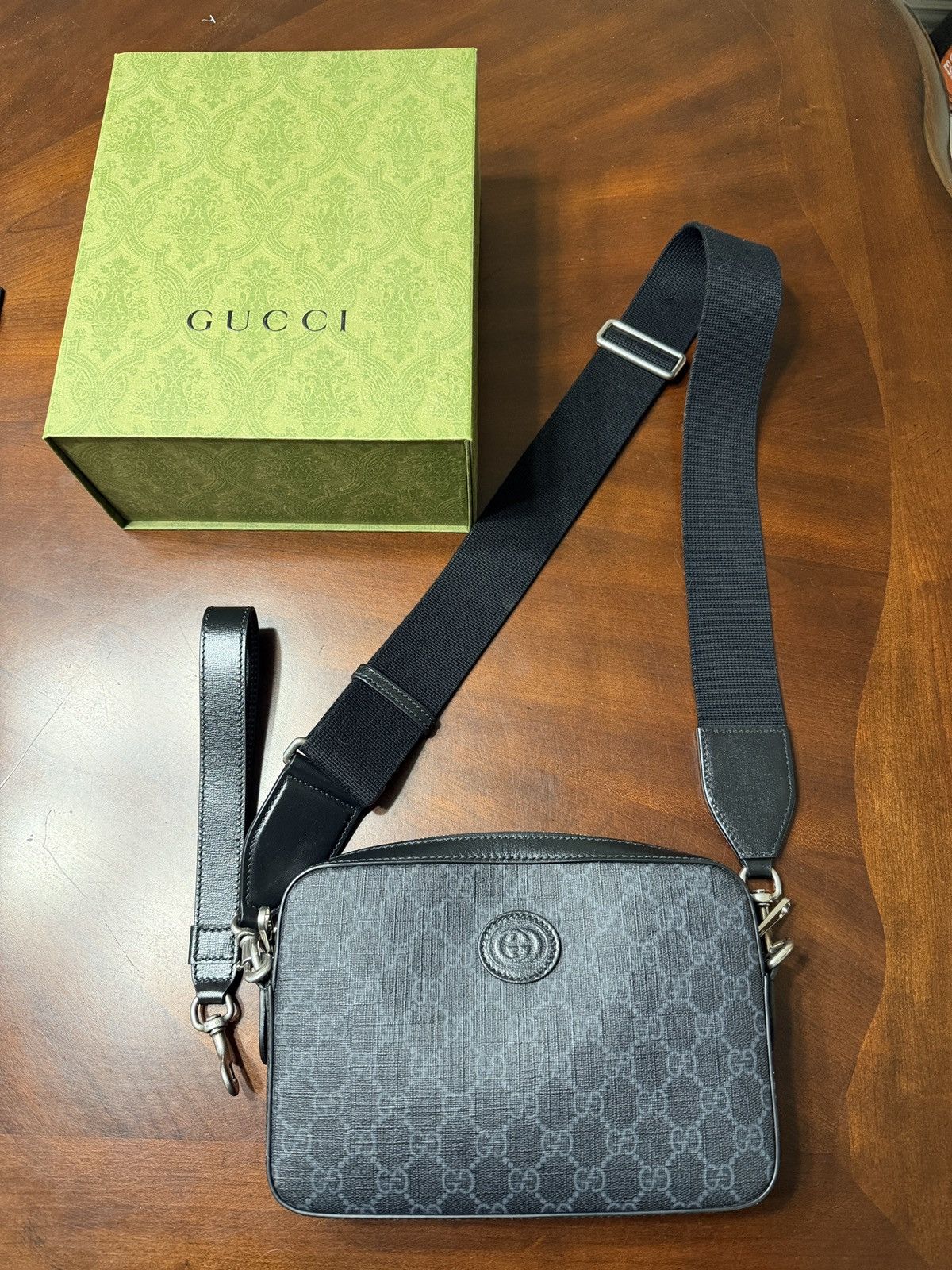 Gucci Gucci Mens Crossbody GG-Supreme Size ONE SIZE - 1 Thumbnail