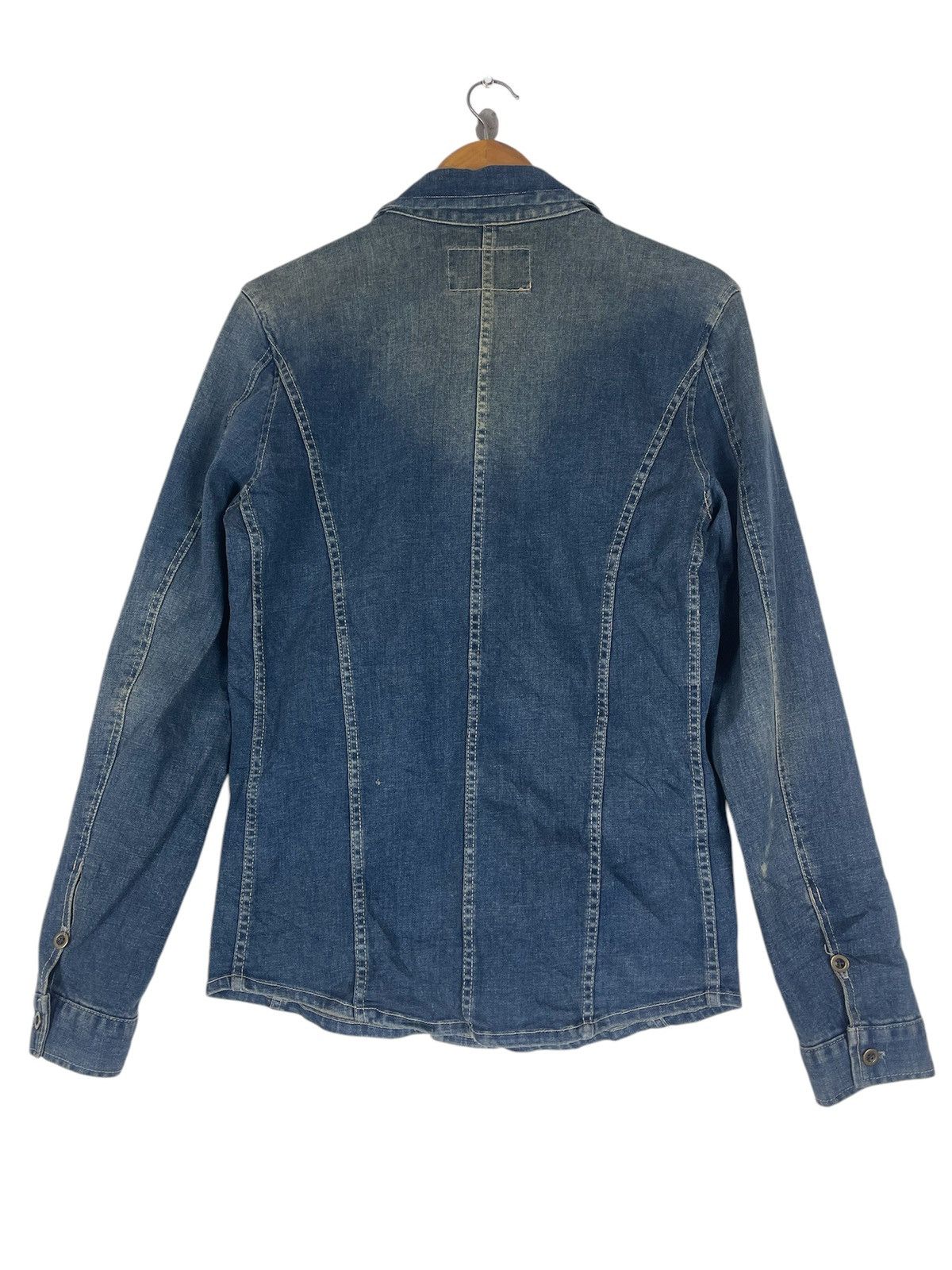 Japanese Brand CALL&RESPONSE DENIM JACKET Size US M / EU 48-50 / 2 - 7 Thumbnail