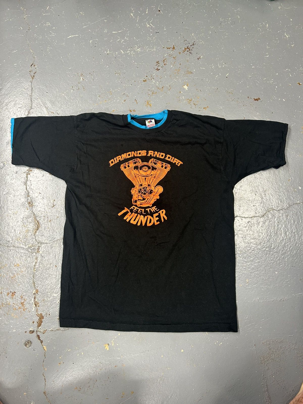 Harley Davidson × Vintage Crazy Vintage 90s Black Harley Davidson Style Graphic Shirt Size US XL / EU 56 / 4 - 1 Thumbnail