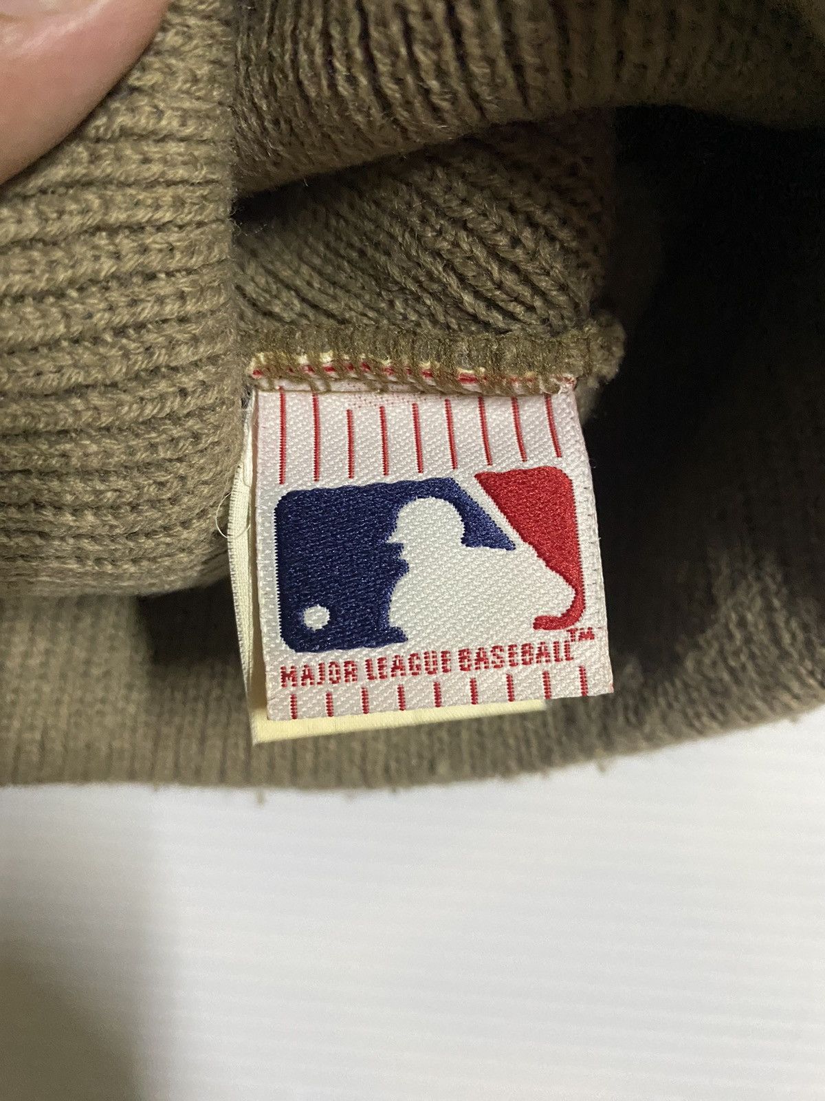 MLB MLB New York Small Logo Embroidery Beanie Hat Size ONE SIZE - 4 Thumbnail