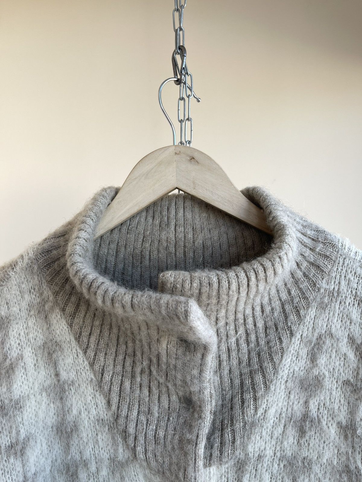 Vintage Alafoss of Iceland Icewool Nordic Print Wool Jacket 70s 80s Size M / US 6-8 / IT 42-44 - 3 Thumbnail