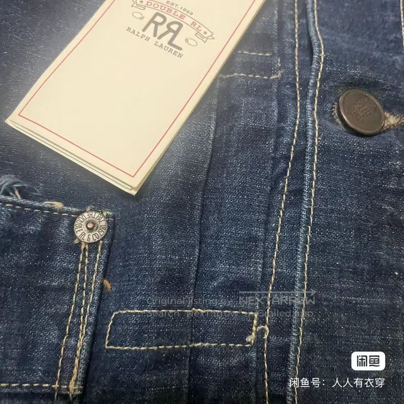 RRL Ralph Lauren RRL Ralph Lauren Old American made denim jacket Size US S / EU 44-46 / 1 - 4 Thumbnail