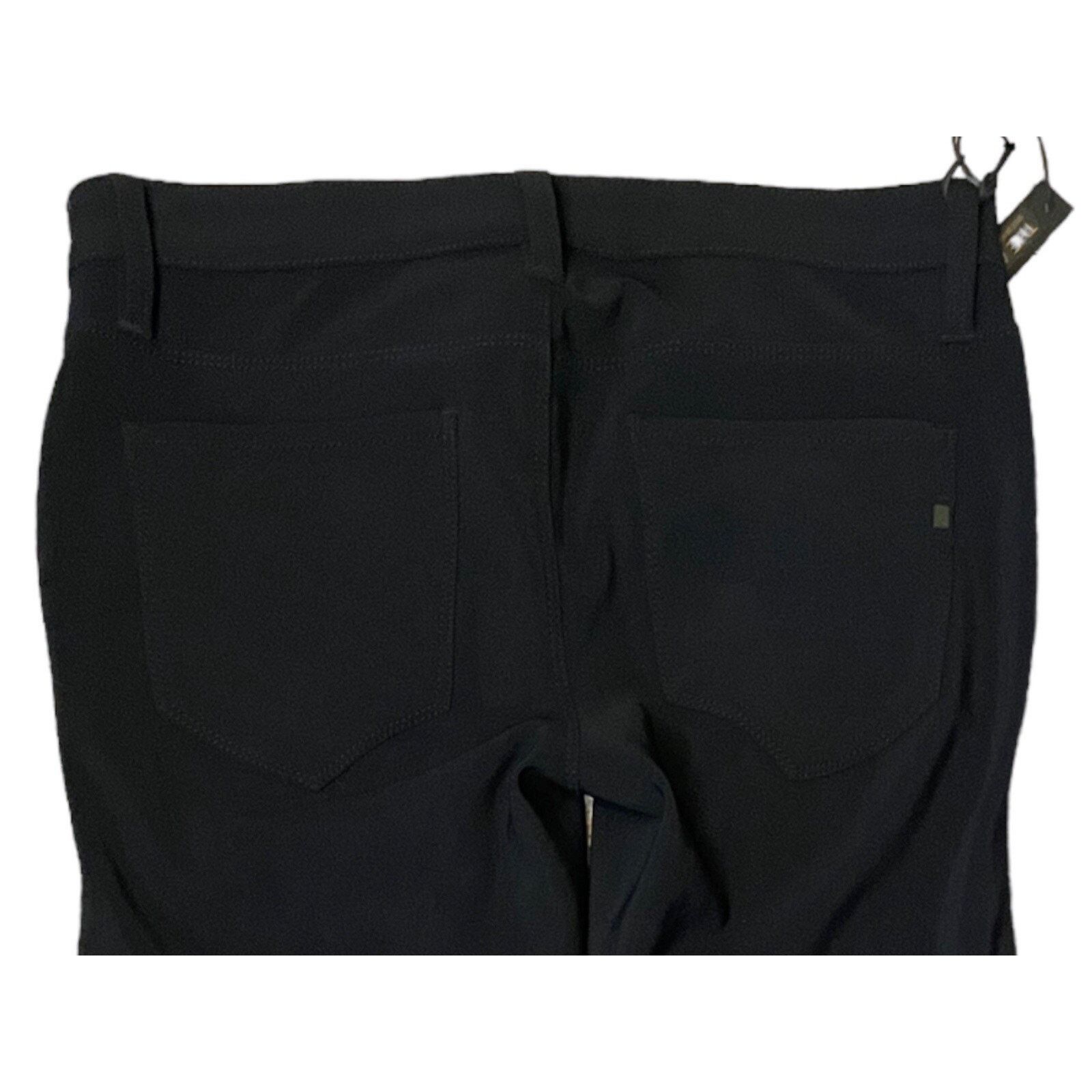 Genetic Denim Genetic Denim NEW "The Ava" Black White Colorblock Pants Size 27" / US 4 / IT 40 - 5 Thumbnail