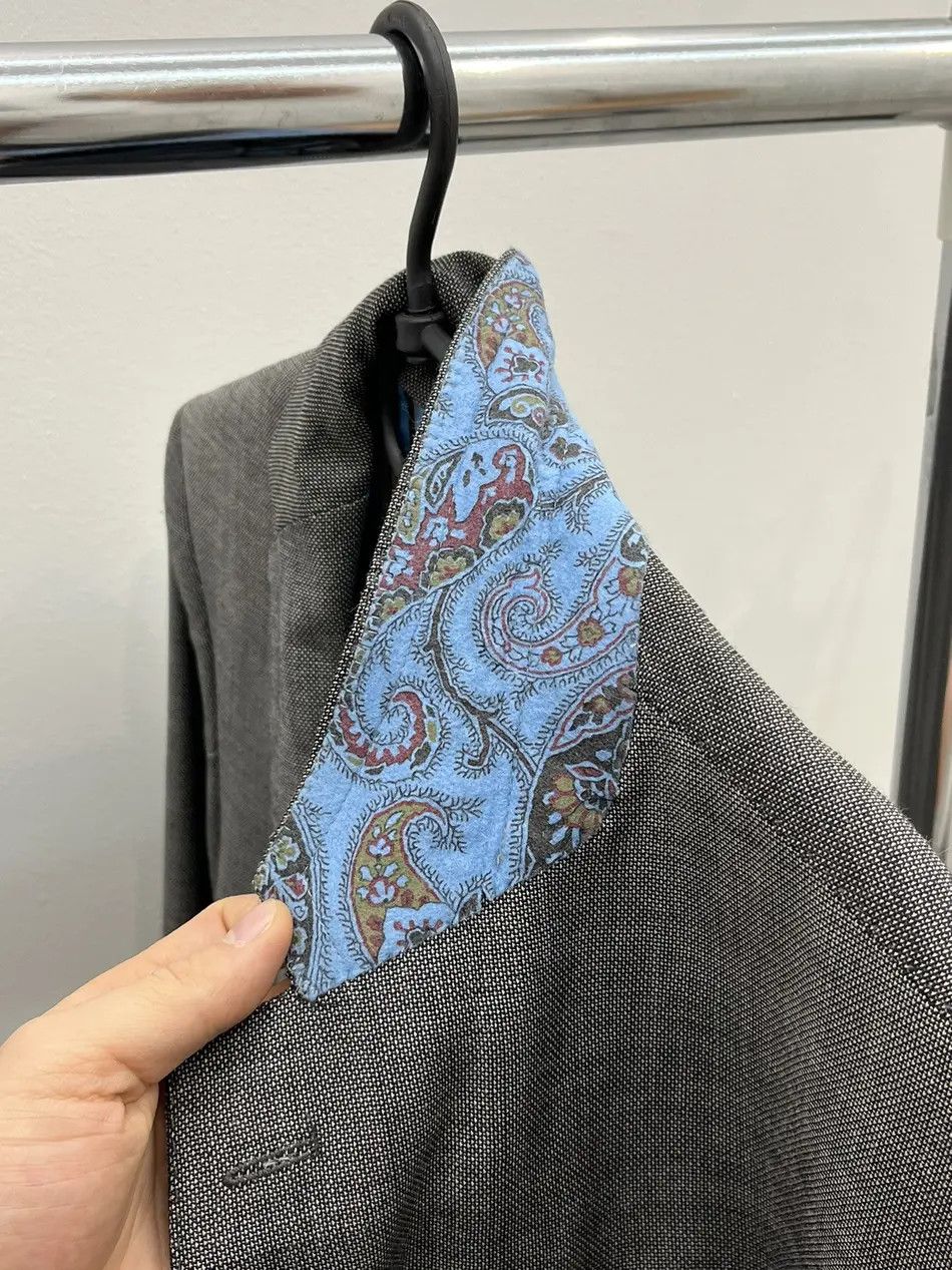 Etro Etro Double Buttons Wool Silk Blazer Size 50R - 7 Thumbnail