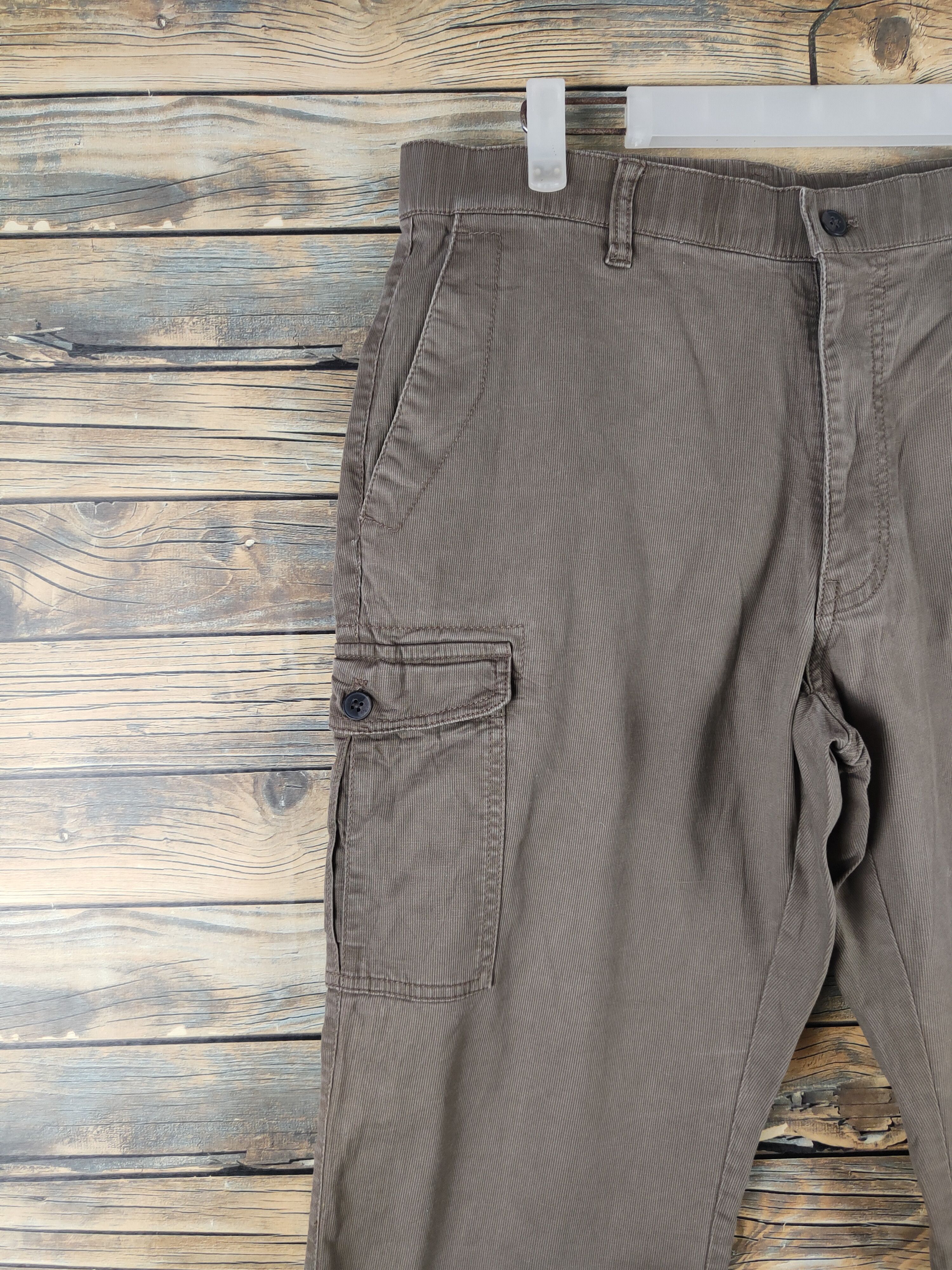 Renoma DL Up Renoma Brown Multipocket Tactical Cargo Pants #1323 Size US 34 / EU 50 - 3 Thumbnail