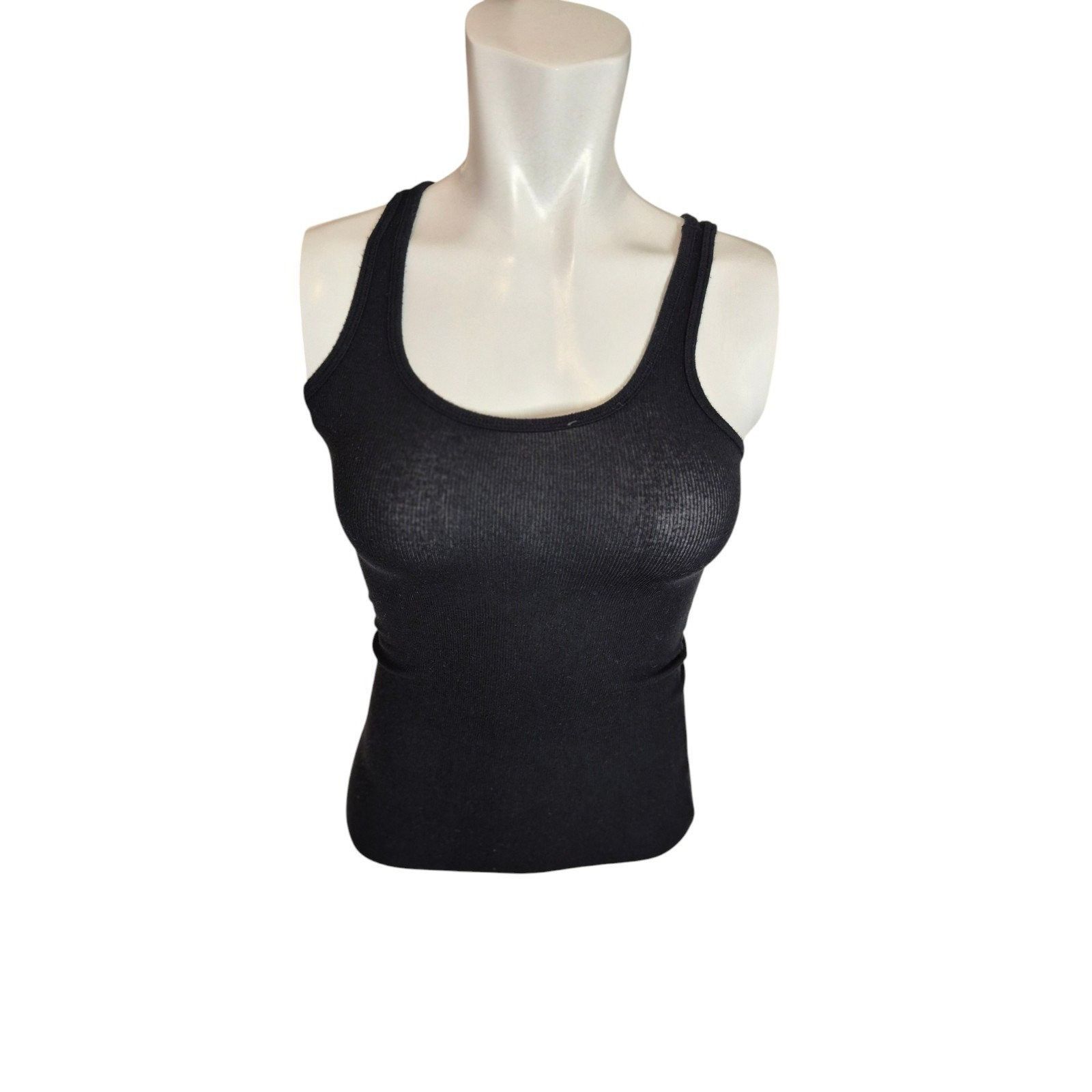 ATM Anthony Thomas Melillo ATM Boy Rib Knit Semi-Sheer Boy Tanks Modal Tissue Weight Bl Size S / US 4 / IT 40 - 5 Thumbnail