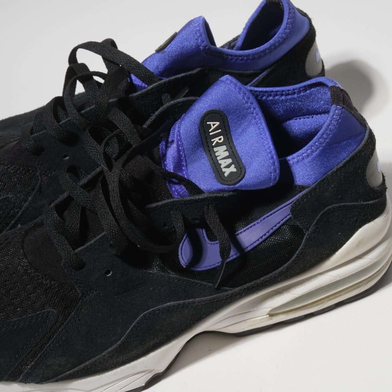 Nike Nike Air Max 93 'Black Persian Violet' 2015 Size US 12 / EU 45 - 3 Thumbnail