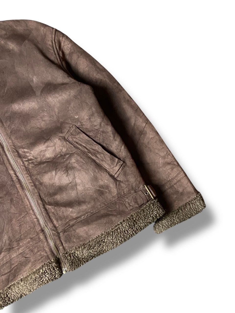 Kansai Yamamoto Kansai Jeans Leather Suede Jacket (150) Size US XS / EU 42 / 0 - 2 Thumbnail