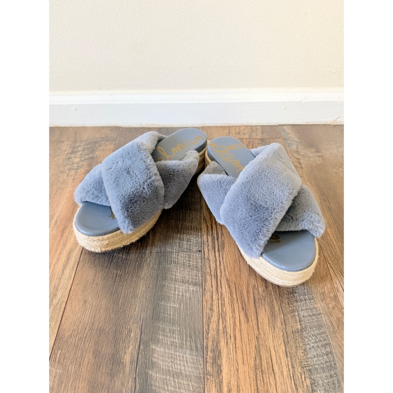Sam Edelman 8.5 Espadrille wedge sandals mules | Sam edelman Zia Blue Size US 8.5 / IT 38.5 - 3 Thumbnail