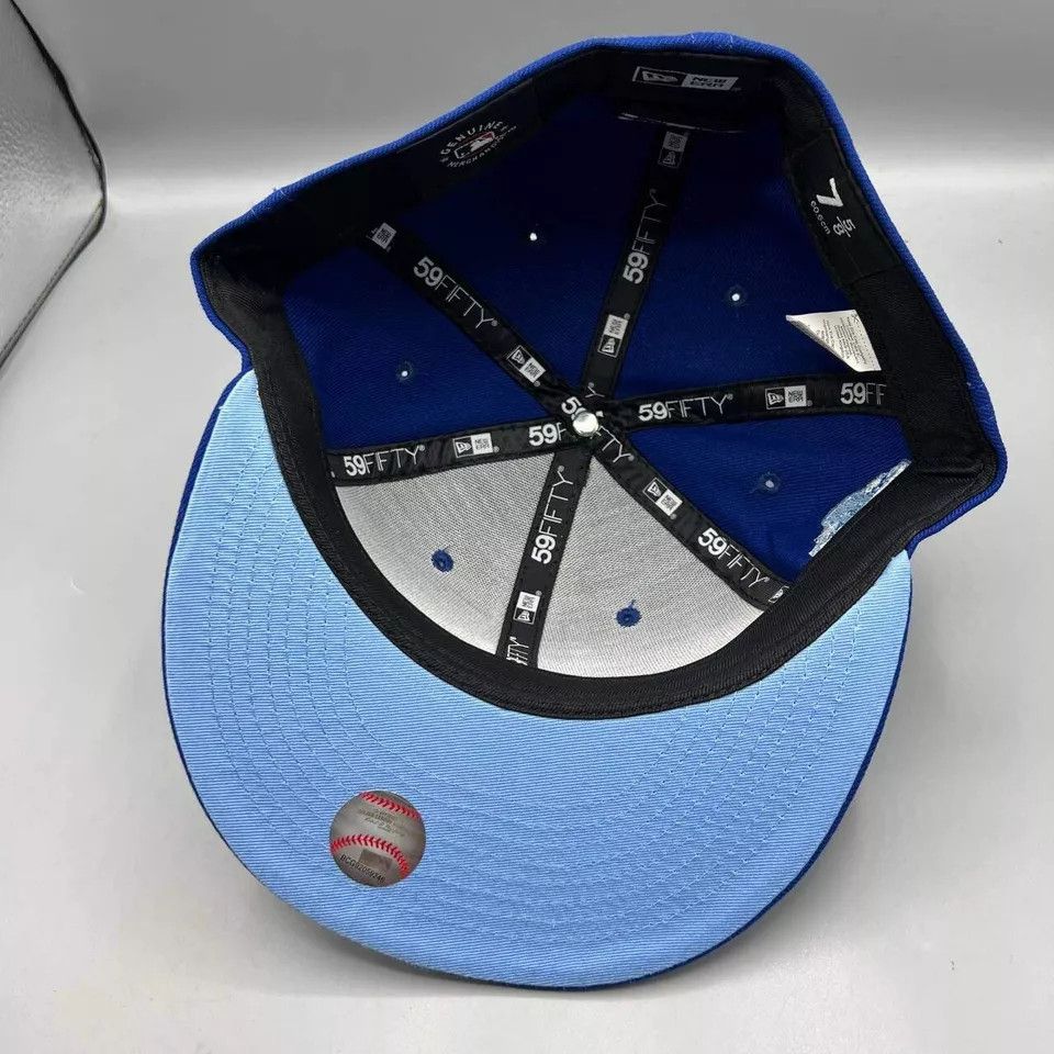 New Era Kansas City Chiefs Hat Men 7 5/8 World Series MLB Fitted Cap Size ONE SIZE - 4 Thumbnail