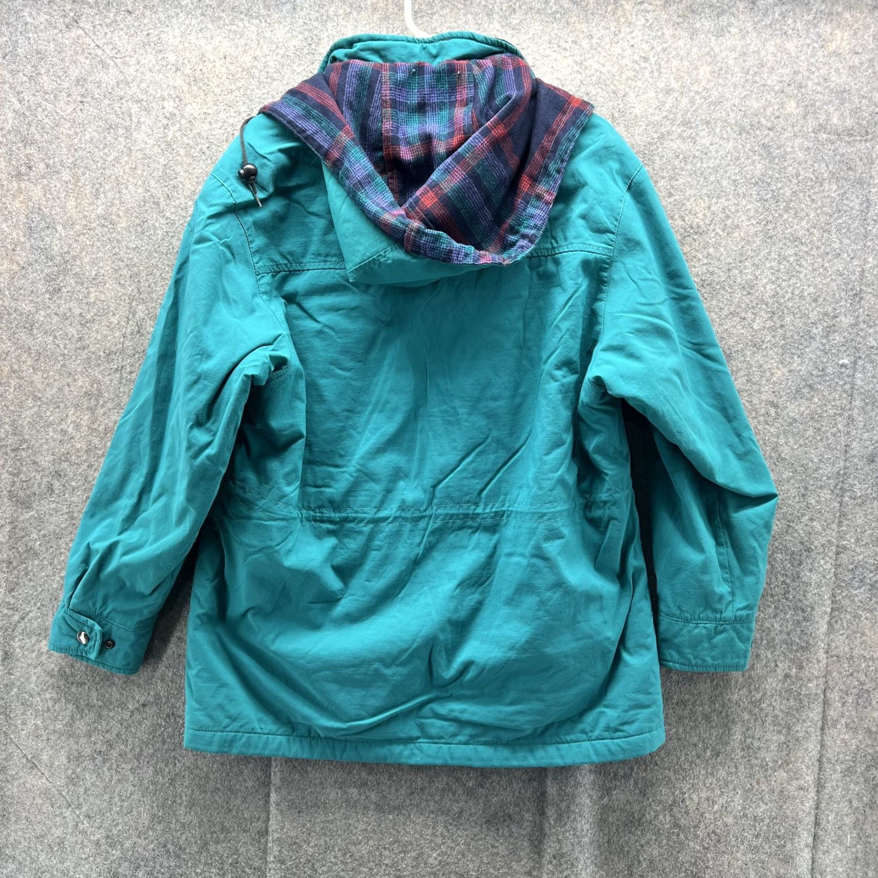Pendleton VINTAGE Pendleton Jacket Women L Hooded Thinsulate Plaid 90s USA Size L / US 10 / IT 46 - 2 Thumbnail