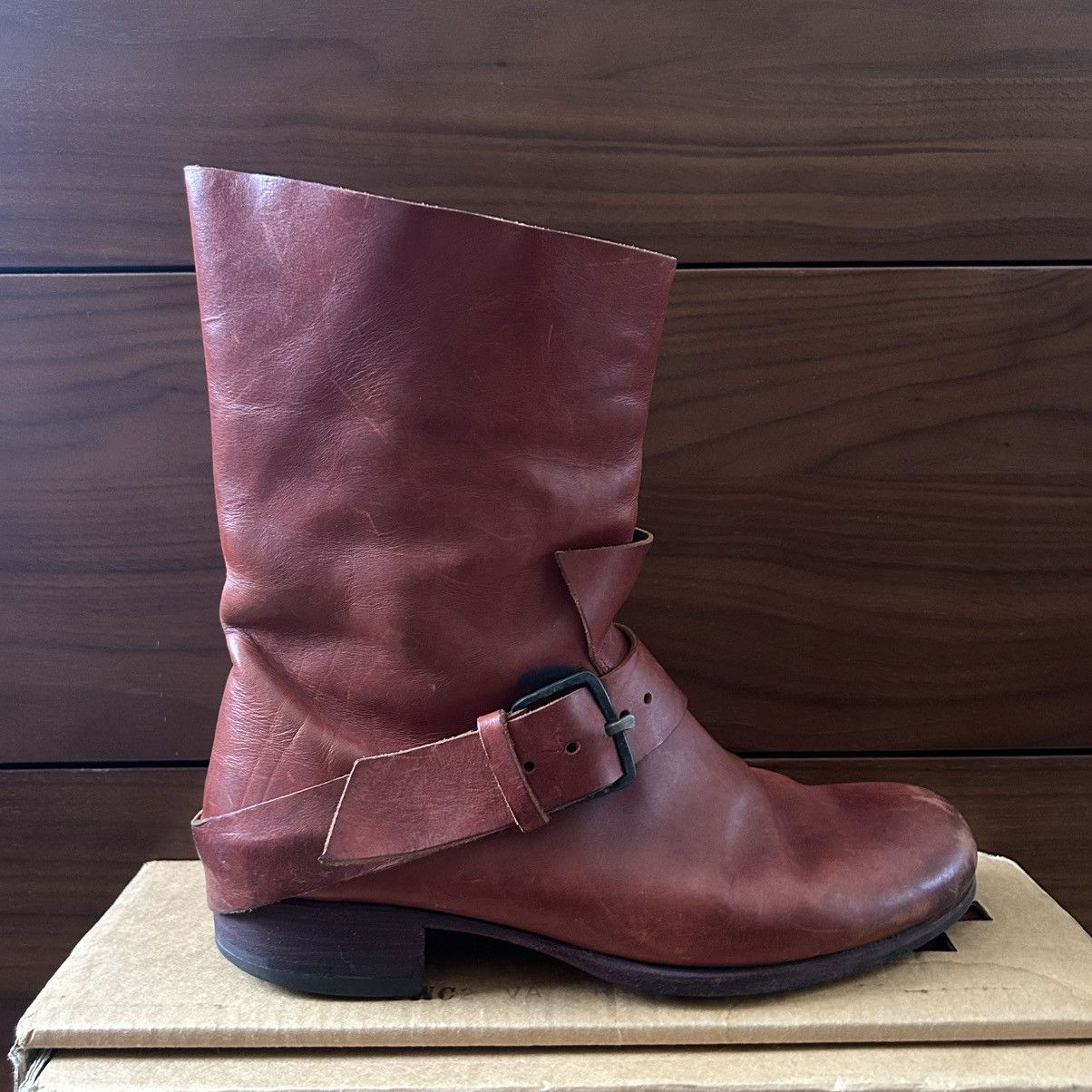 Ma+ MAURIZIO AMADEI ENGINEER BOOTS Size US 7 / IT 37 - 3 Thumbnail
