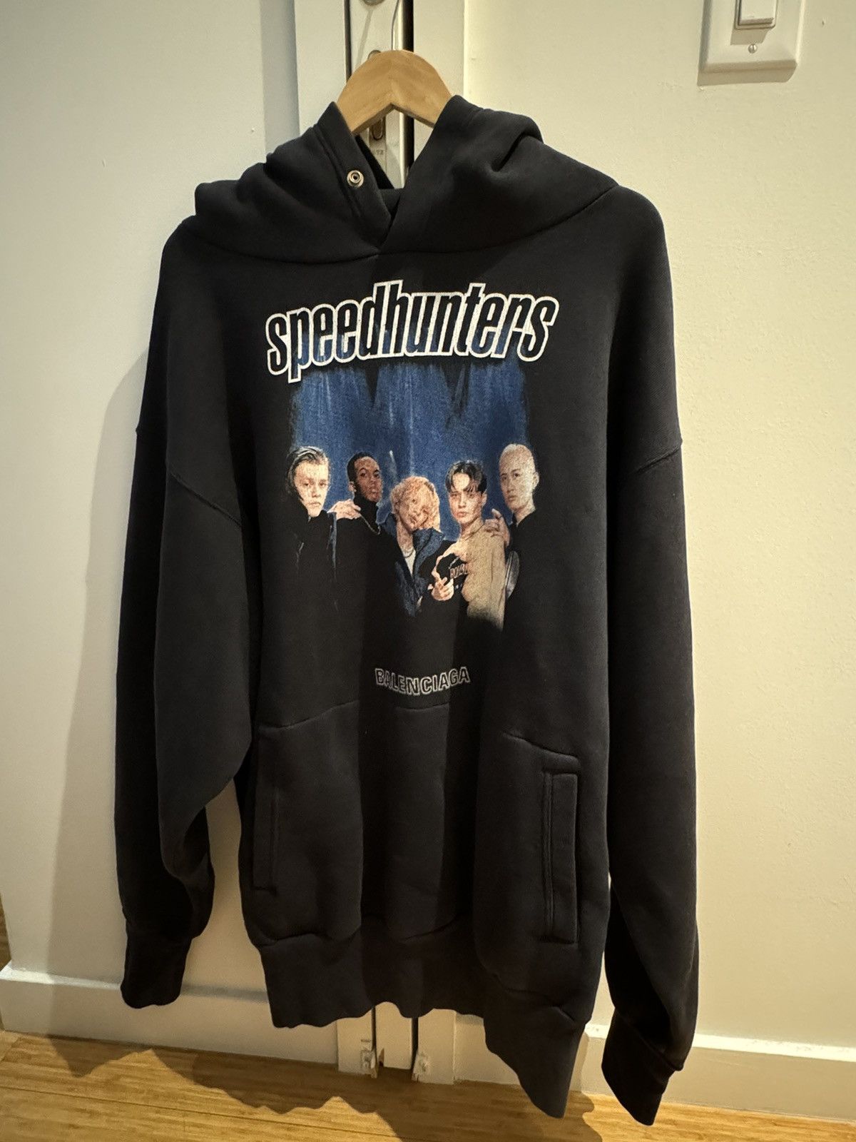 XS★アウトレット★BALENCIAGA★SPEED HUNTERSフーディブラック 中古・古着通販】BALENCIAGA (バレンシアガ) SPEED HUNTERS