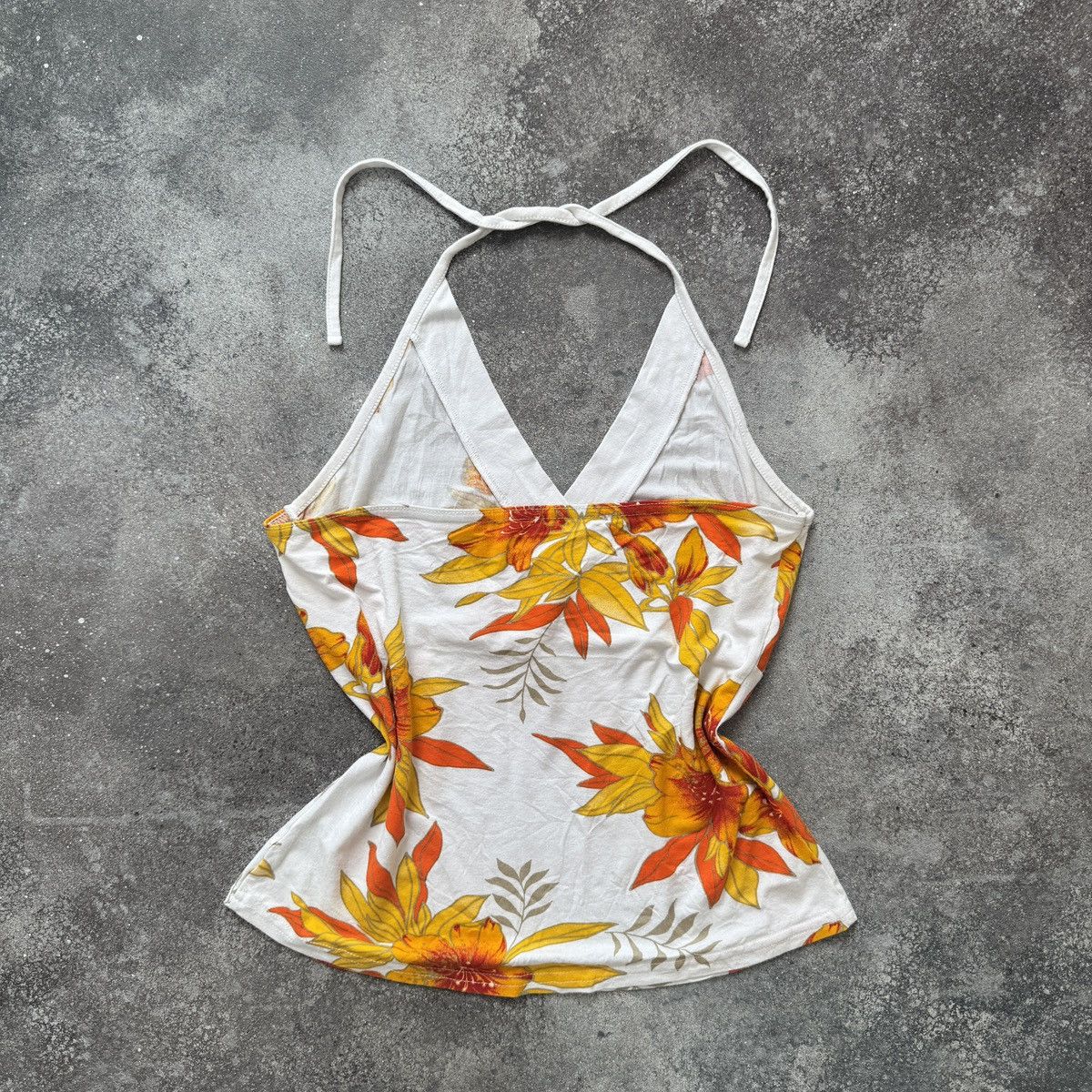 Hysteric Glamour Y2K / Boho Vintage Floral Tank Top Size M / US 6-8 / IT 42-44 - 7 Thumbnail