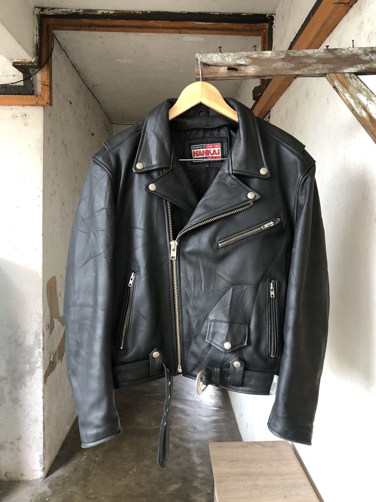 Harley Davidson Vintage Nankai x Harley Davidson Perfecto Leather Jacket Size US XL / EU 56 / 4 - 1 Thumbnail