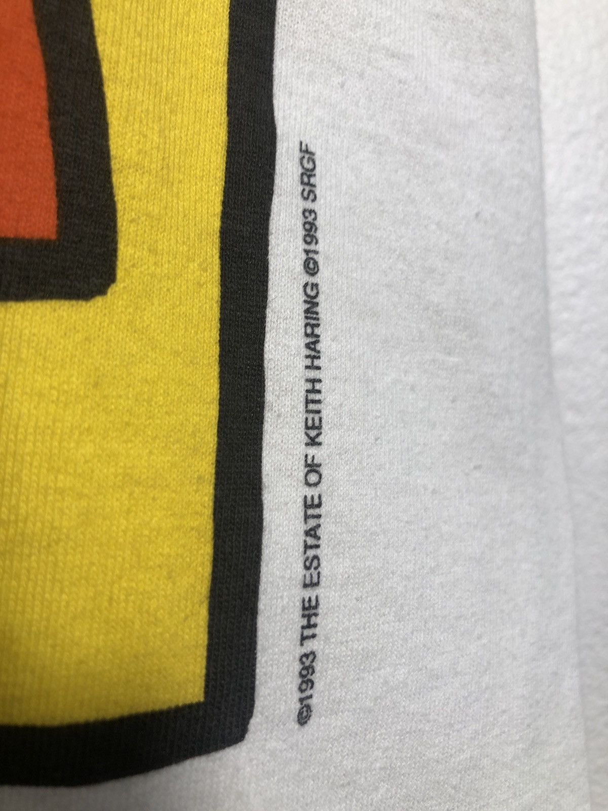 Keith Haring × Vintage RARE Vintage Keith Haring Guggenheim Museum Size US L / EU 52-54 / 3 - 7 Thumbnail