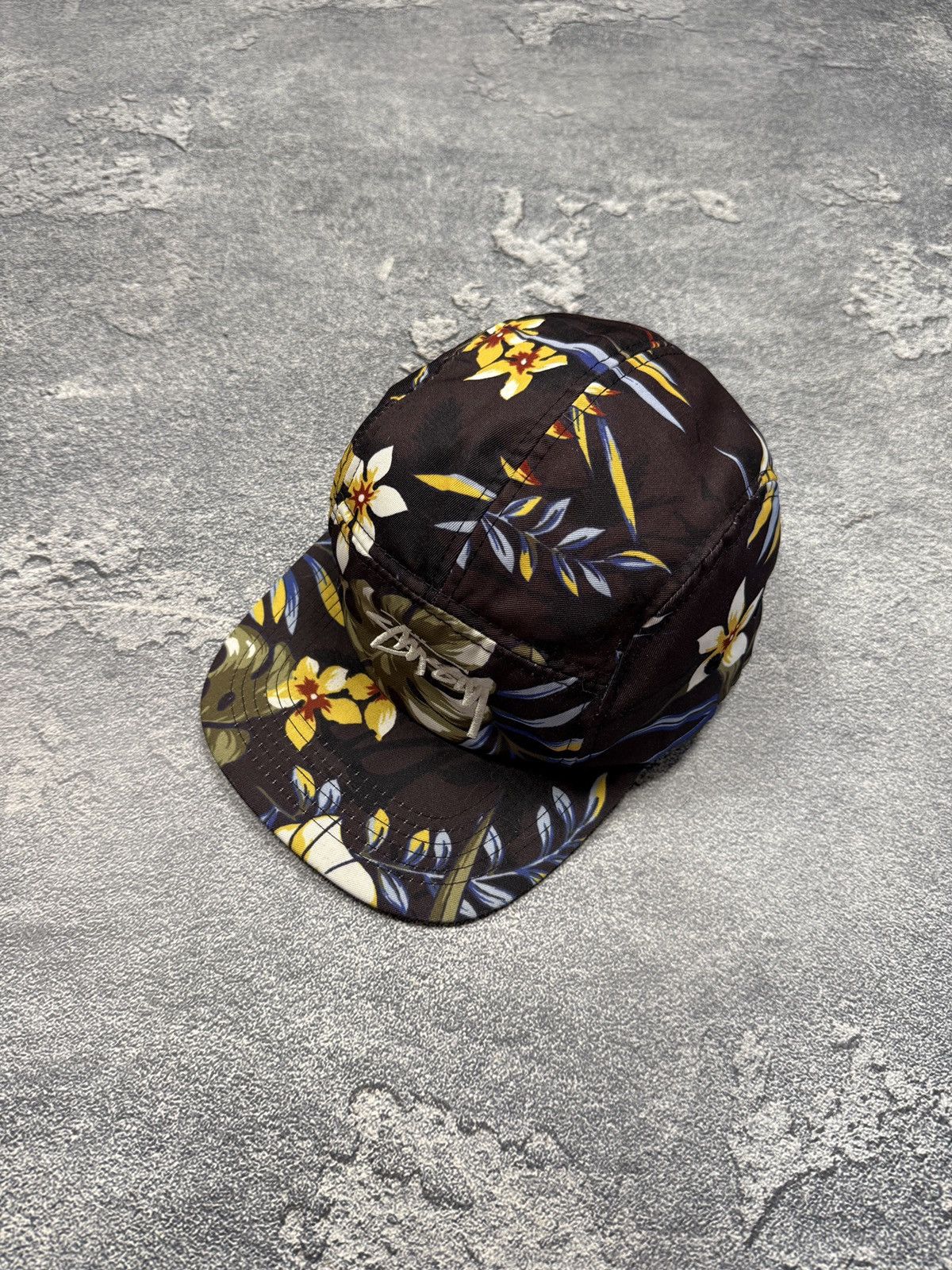 Stussy 5 Panel Cap Black | Grailed