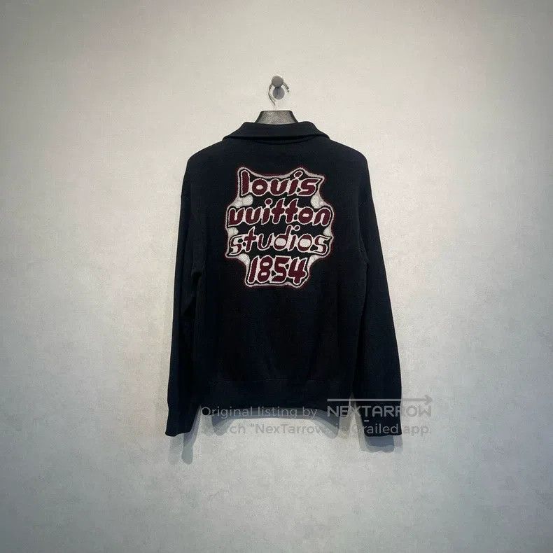 Louis Vuitton Louis Vuitton Logo jacquard zipper sweater jacket Size US M / EU 48-50 / 2 - 2 Thumbnail