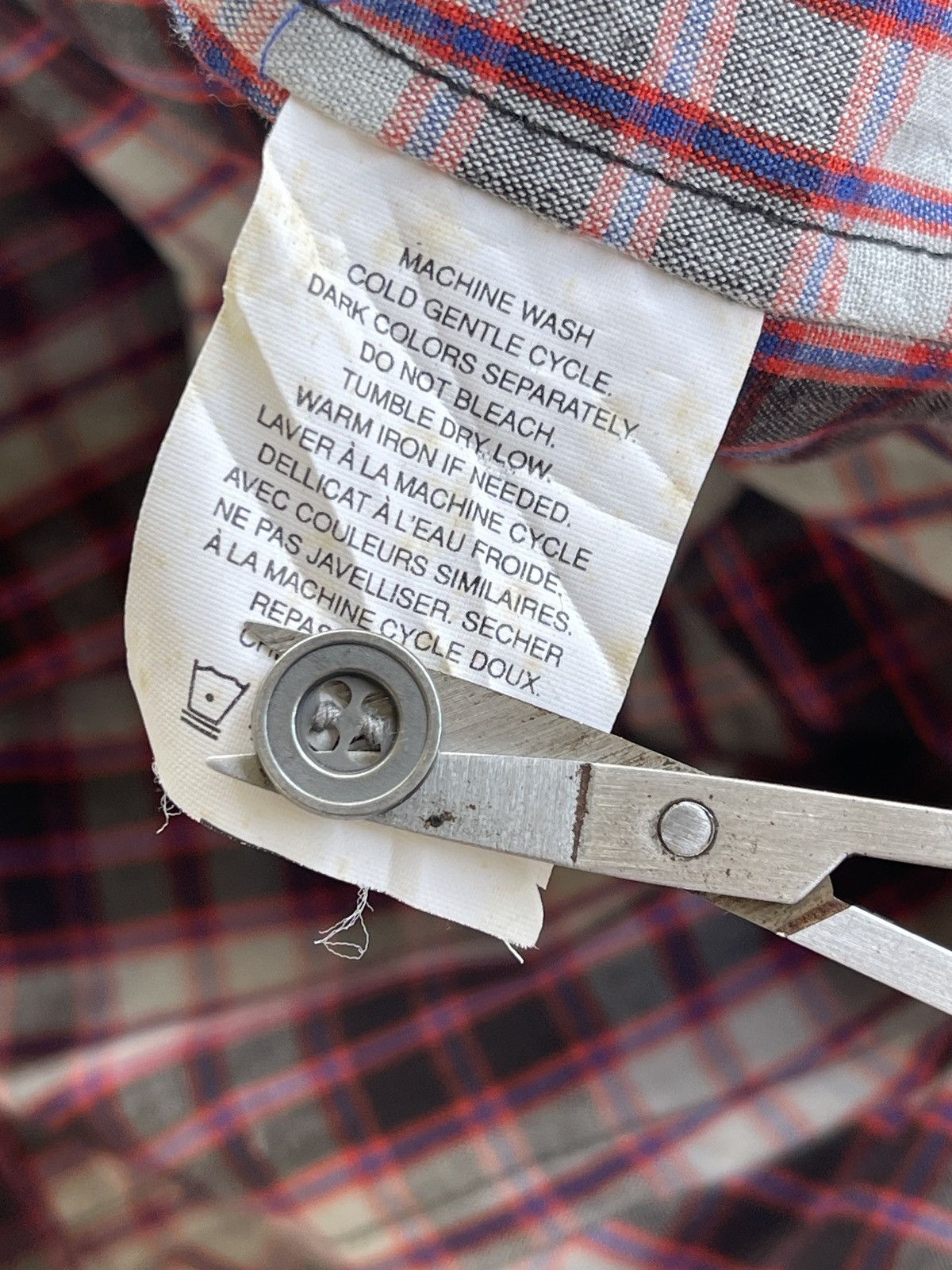 Burkman Bros Burkman Bros Paint Splatted Flannel Shirt Size US M / EU 48-50 / 2 - 12 Thumbnail