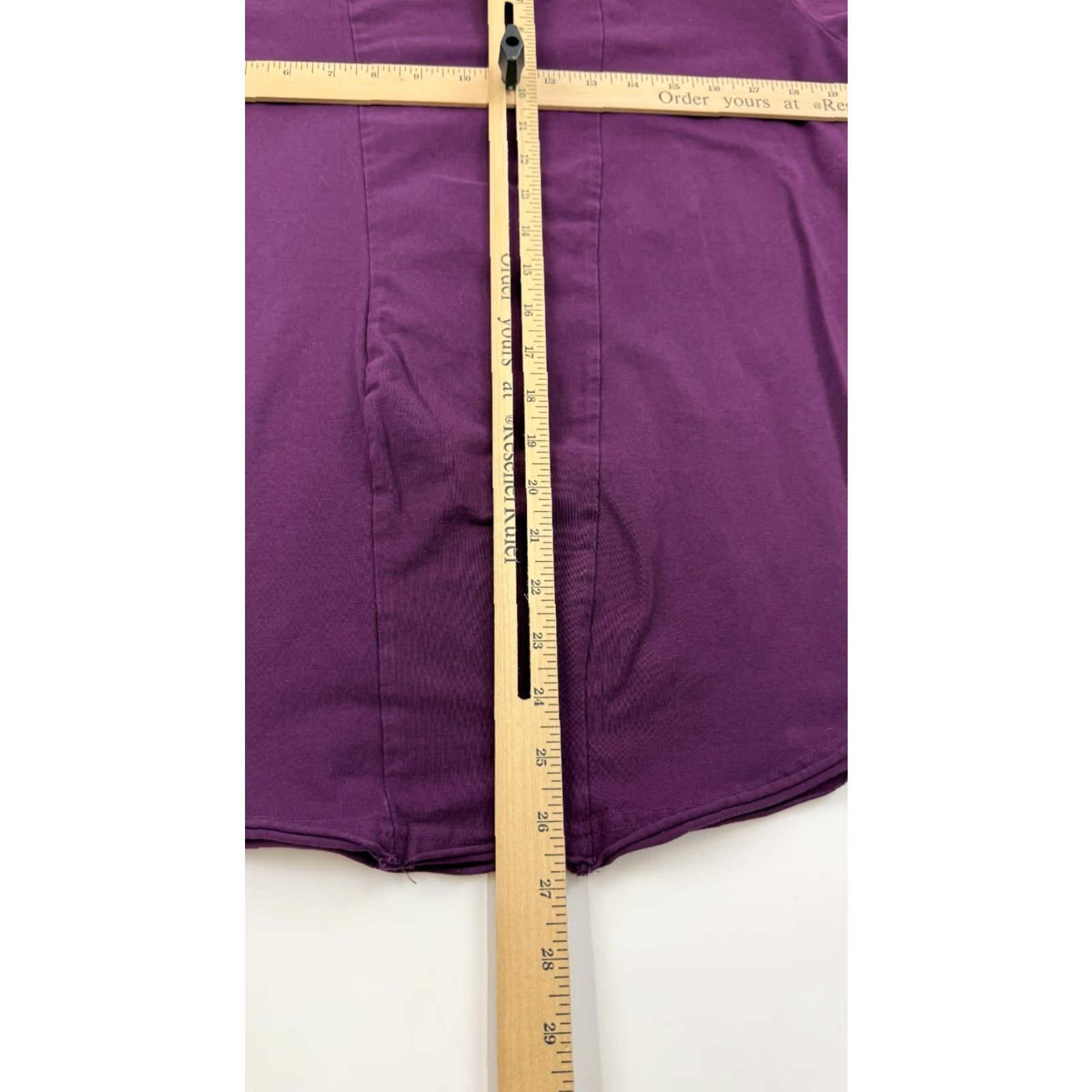 Vintage ALPHALETE Shirt Mens Small Purple Long Sleeve Round Neck Tee Stretch Curved Hem Size US S / EU 44-46 / 1 - 6 Thumbnail