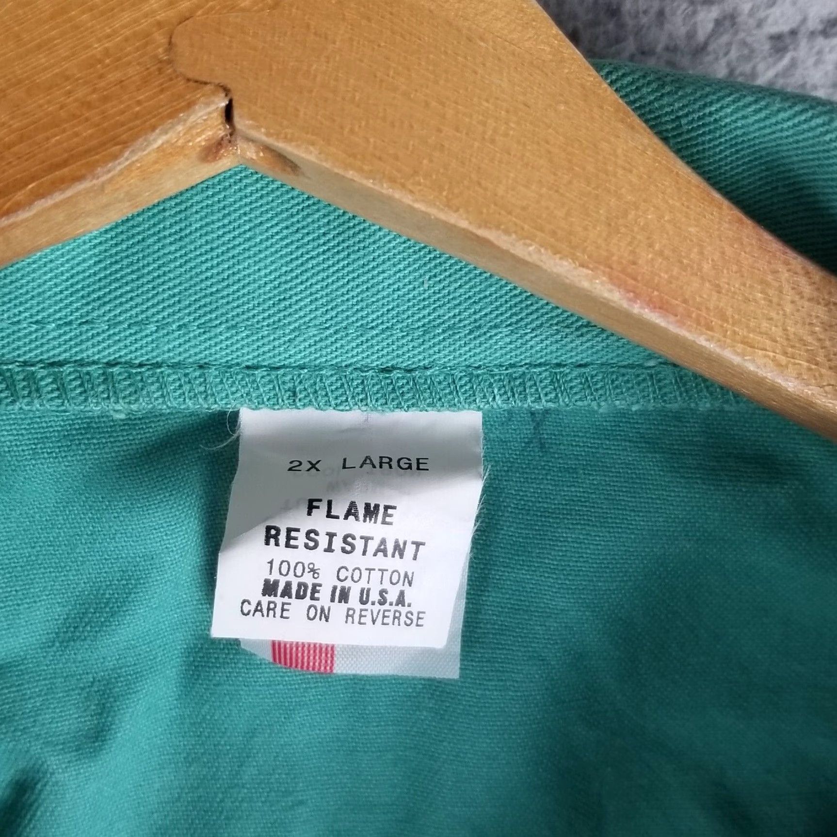 Vintage VINTAGE Westex Fire Resistant Jacket Men 2XL Green Canvas Workwear USA Farm Construction Adult XXL Size US XXL / EU 58 / 5 - 2 Thumbnail