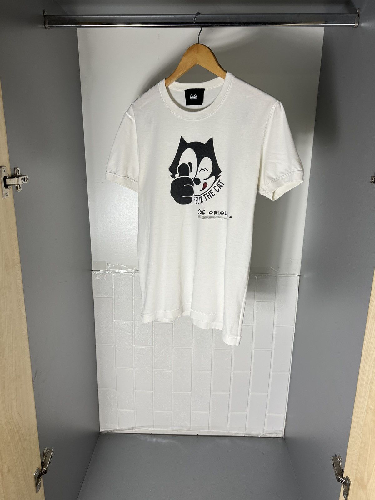 Dolce & Gabbana DOLCE & GABBANA FELIX THE CAT ITALIAN DESIGNER T-SHIRT Y2K Size US M / EU 48-50 / 2 - 3 Thumbnail