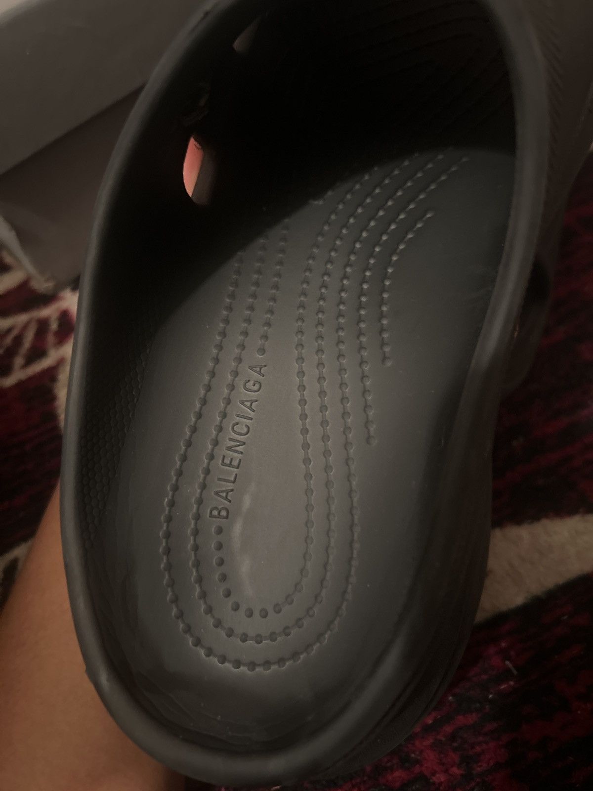 Balenciaga Balenciaga x Croc Pool Slide Size US 11 / EU 44 - 7 Thumbnail
