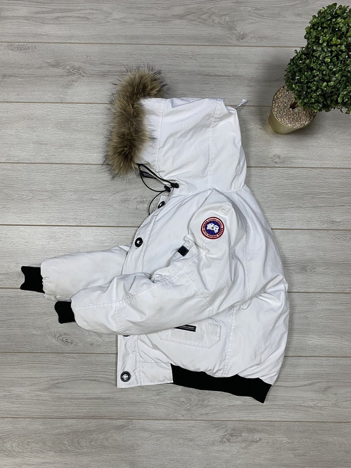image of Canada Goose Chilliwack Jacket in White, Men's (Size Medium)