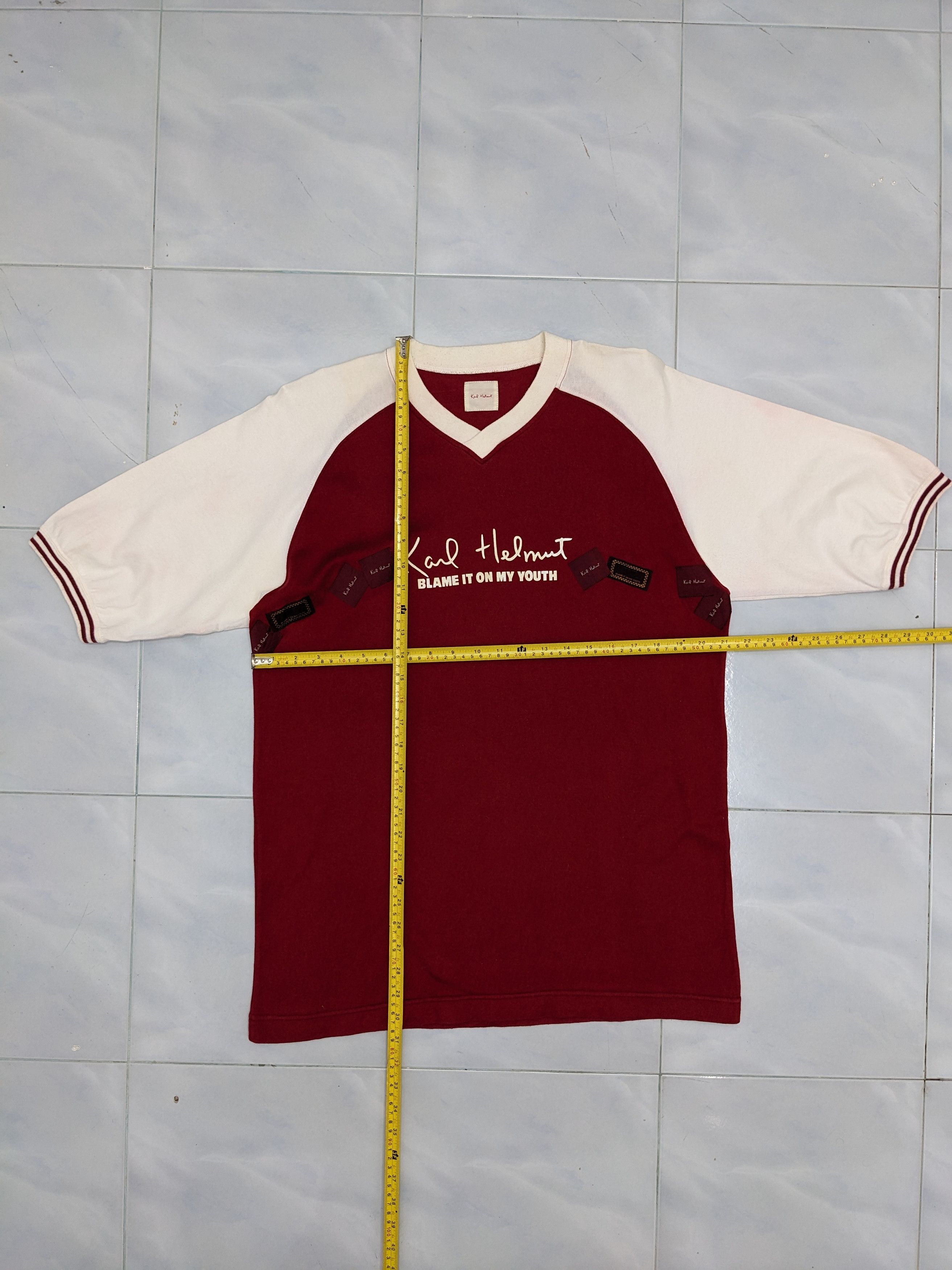 Karl Helmut JAPANESE BRAND KARL HELMUT MADE IN JAPAN TSHIRT Size US L / EU 52-54 / 3 - 7 Thumbnail
