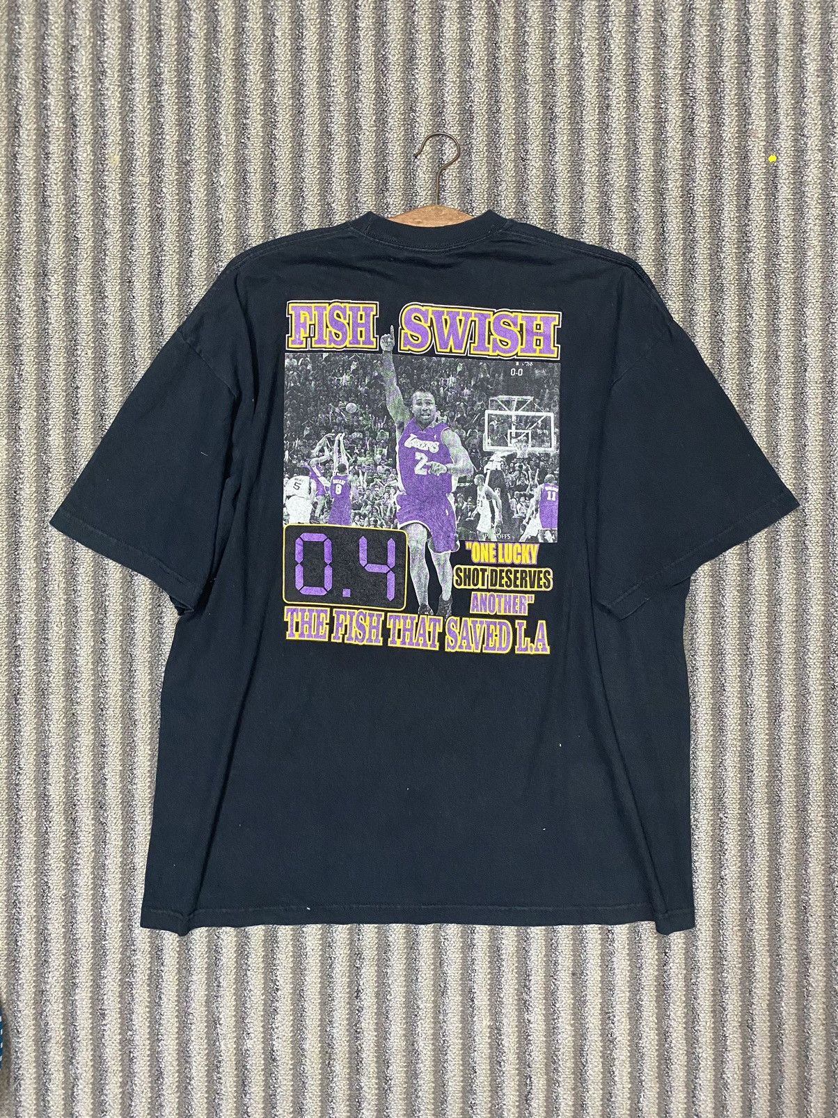NBA Vintage NBA Lakers Champions Basketball 🏀 Size US XXL / EU 58 / 5 - 2 Thumbnail