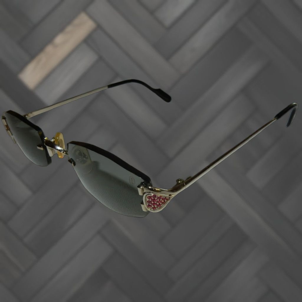 Cartier VINTAGE Cartier Sunglasses Unisex Adults 135 Silver Scratches Case Included 90s? (Need to verify decade) Size ONE SIZE - 1 Thumbnail