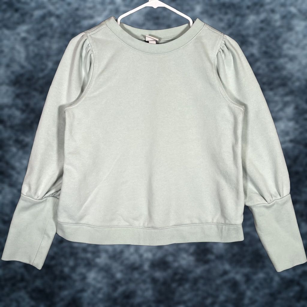Vintage A New Day Crewneck Sweater Sweatshirt Womens Small S Teal Green Pullover Size S / US 4 / IT 40 - 1 Thumbnail