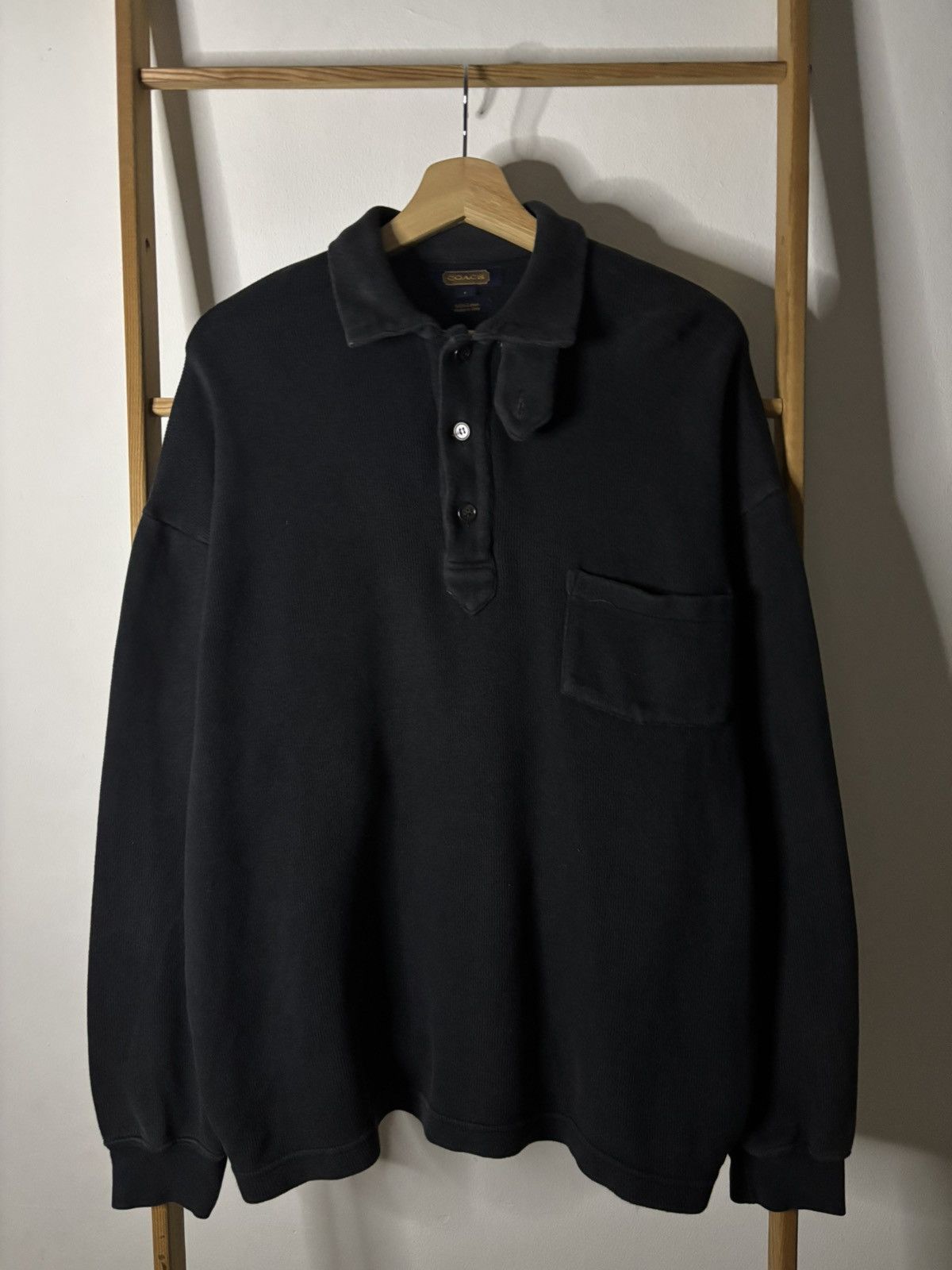 Coach Vintage Coach Mens Polo Style Shirt Sleeve Size US S / EU 44-46 / 1 - 1 Thumbnail