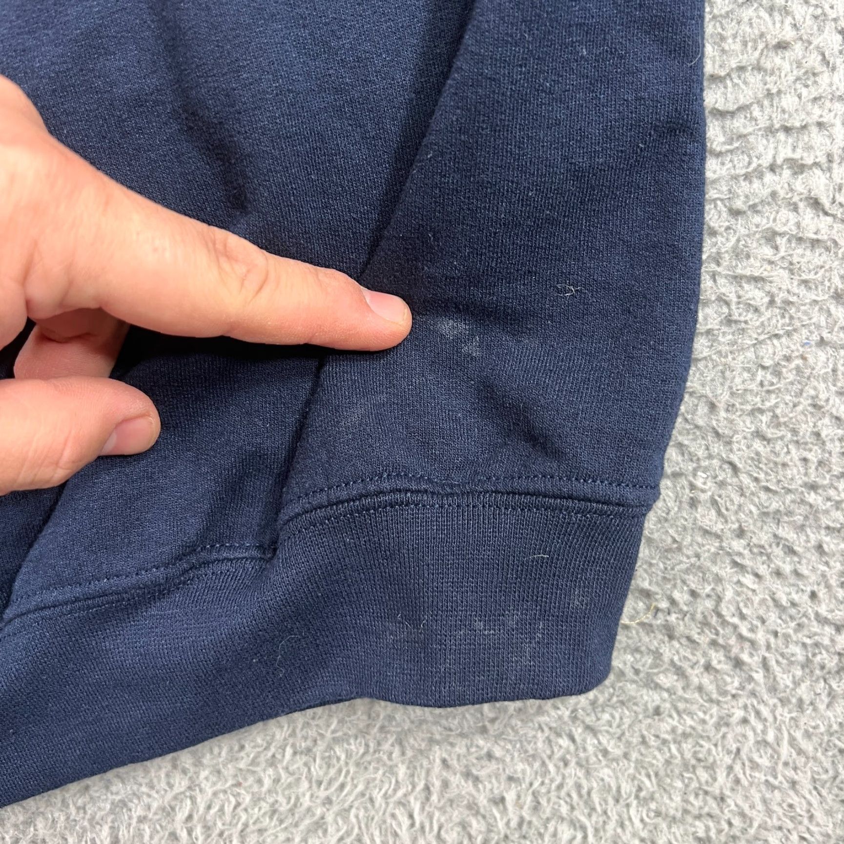 Vintage VINTAGE Full Send Christmas Sweatshirt Crewneck Pullover Mens Large Blue Merry Sendmas Size US L / EU 52-54 / 3 - 2 Thumbnail