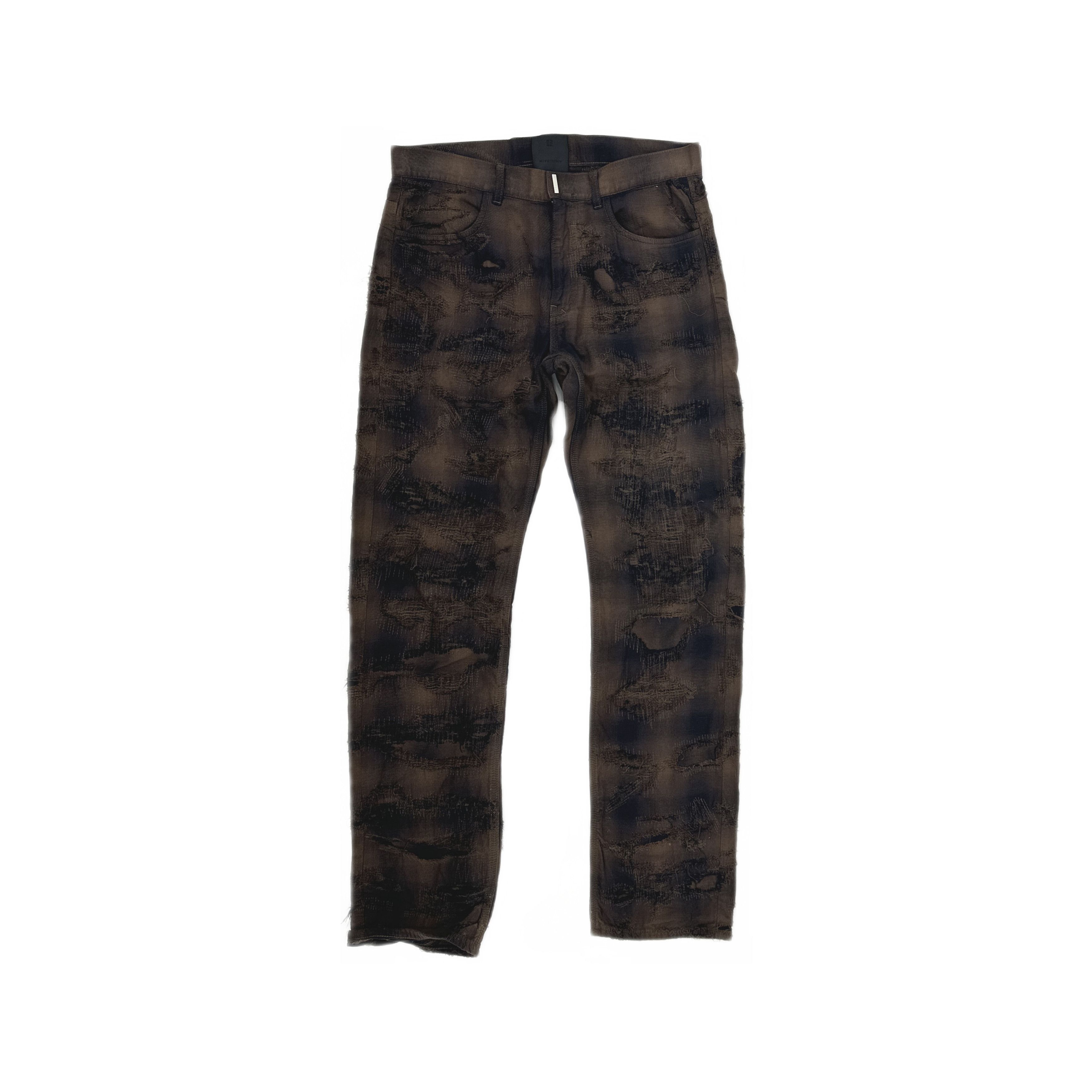 Givenchy Givenchy Plaid Flannel Pants Size 34 Size US 34 / EU 50 - 1 Thumbnail
