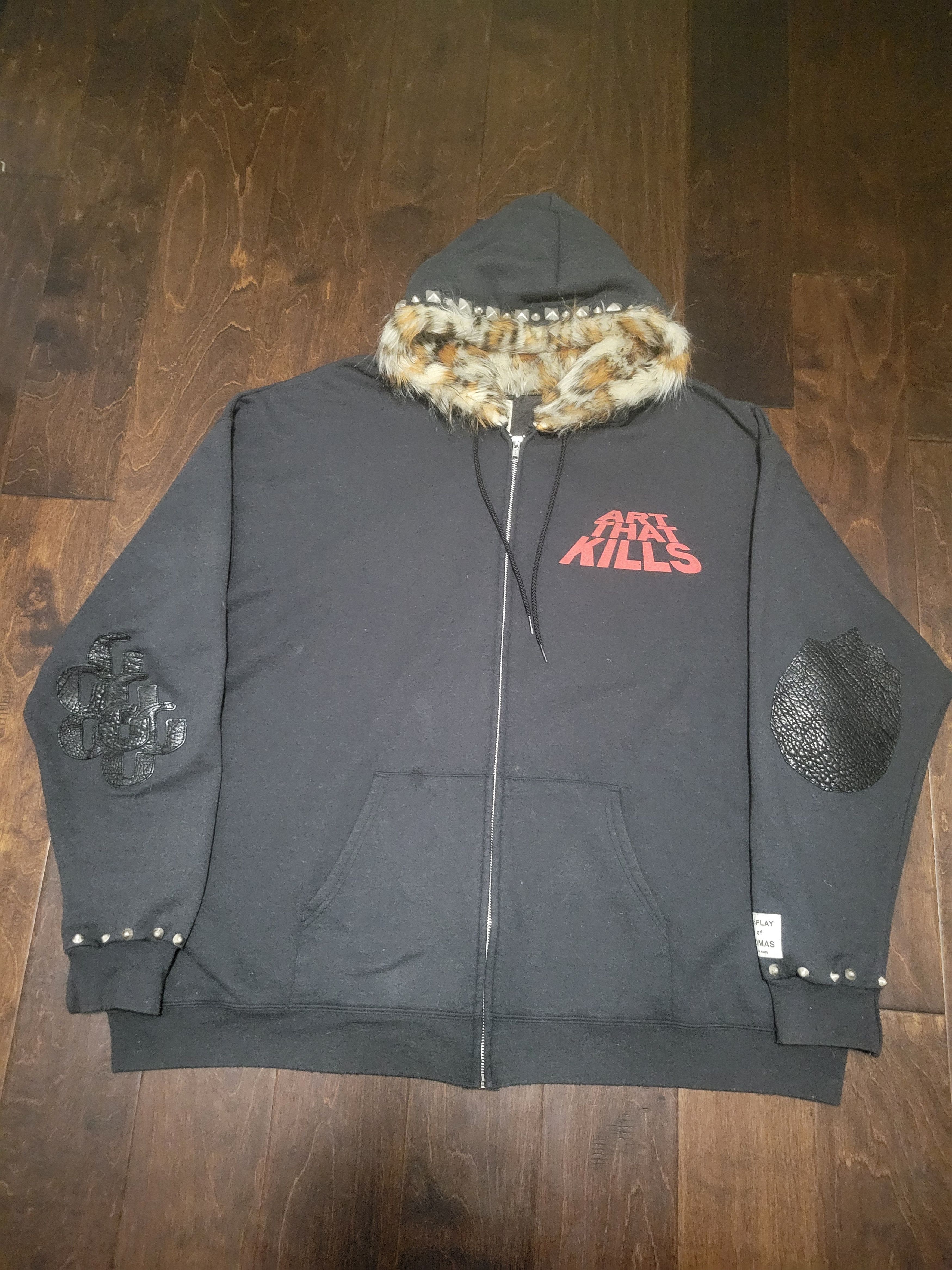 Gallery Dept. Gallery dept grey French zip up hoodie size