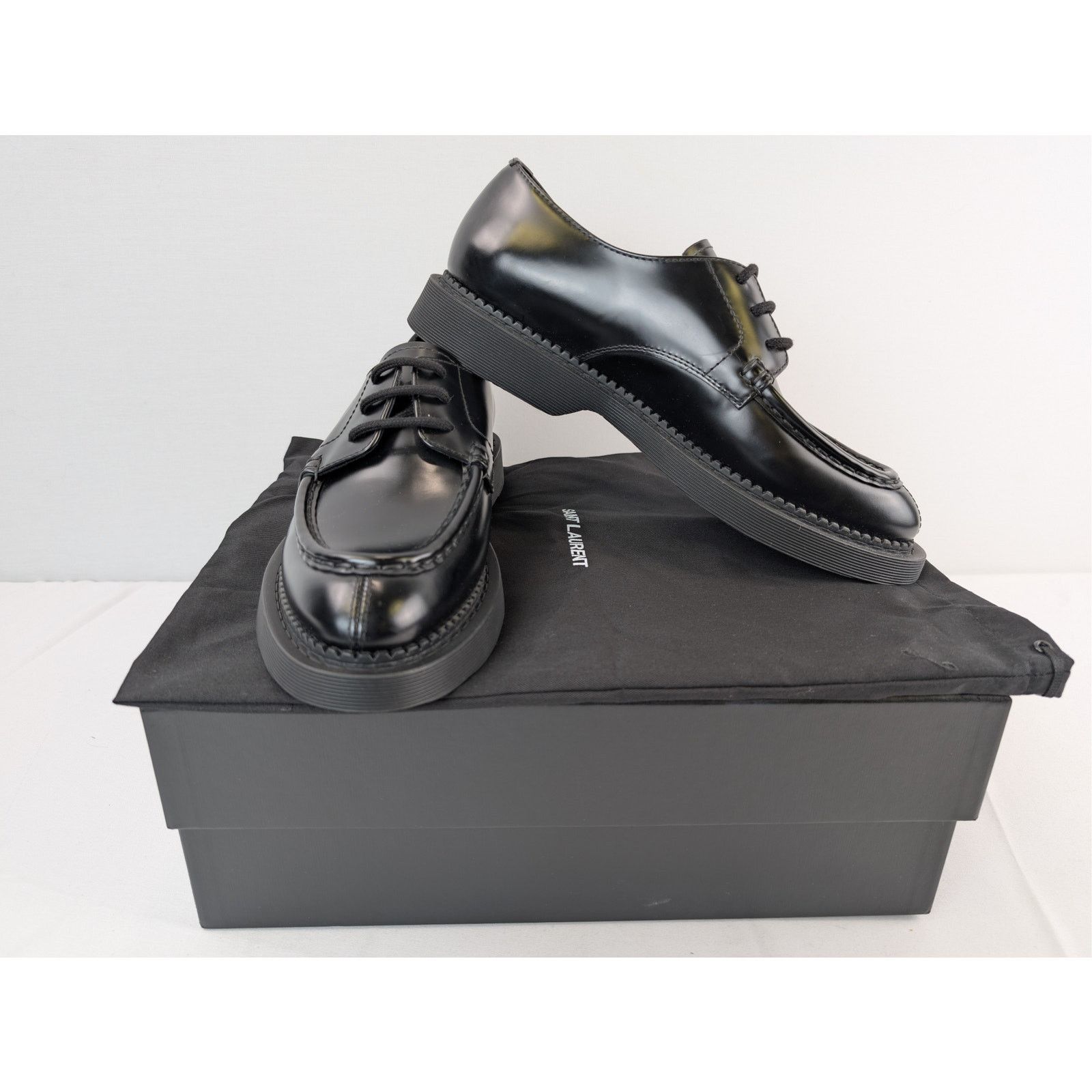 Saint Laurent Paris o1rshd1 Wim 10 Lace up shoe boots in Nero Size US 11 / EU 44 - 19 Thumbnail