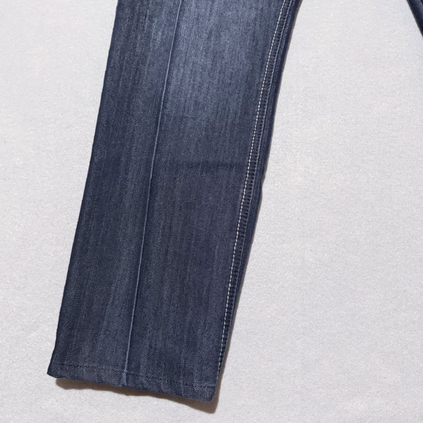 Denime Blue Rag Jeans Women Blue Denim Distressed Straight Leg 35X30.5 Classic Modern 5-Pocket Womens Size 24" / US 00 / IT 34 - 5 Thumbnail