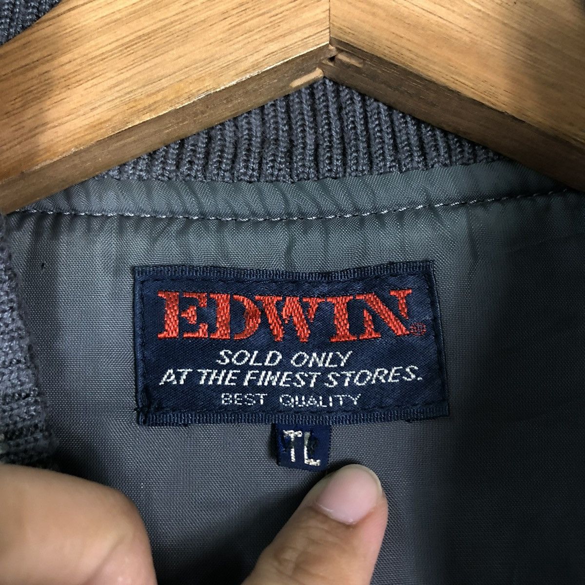 Edwin 🔥VINTAGE VARSITY WOOL JACKET EDWIN ISSEY MIYAKE JAPAN Size US L / EU 52-54 / 3 - 16 Thumbnail