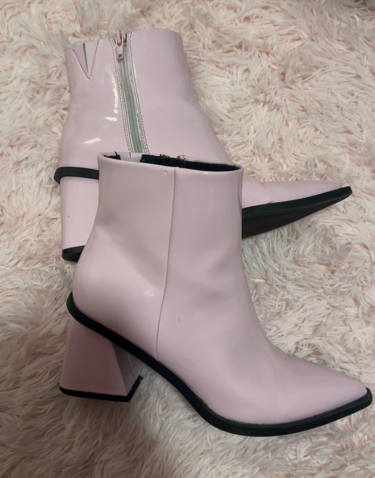 BP. Light Pink BP GoGo Ankle Boots Womens Booties Heels Size 7 Size US 7 / IT 37 - 8 Thumbnail