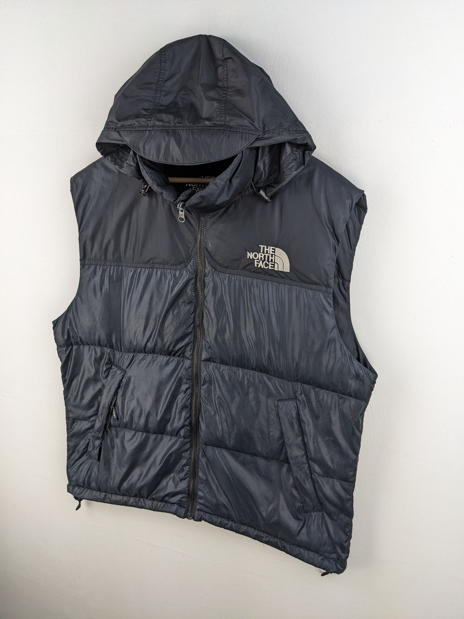 The North Face × Vintage Vintage The North Face Vest Hoodie Puffer Size US L / EU 52-54 / 3 - 3 Thumbnail