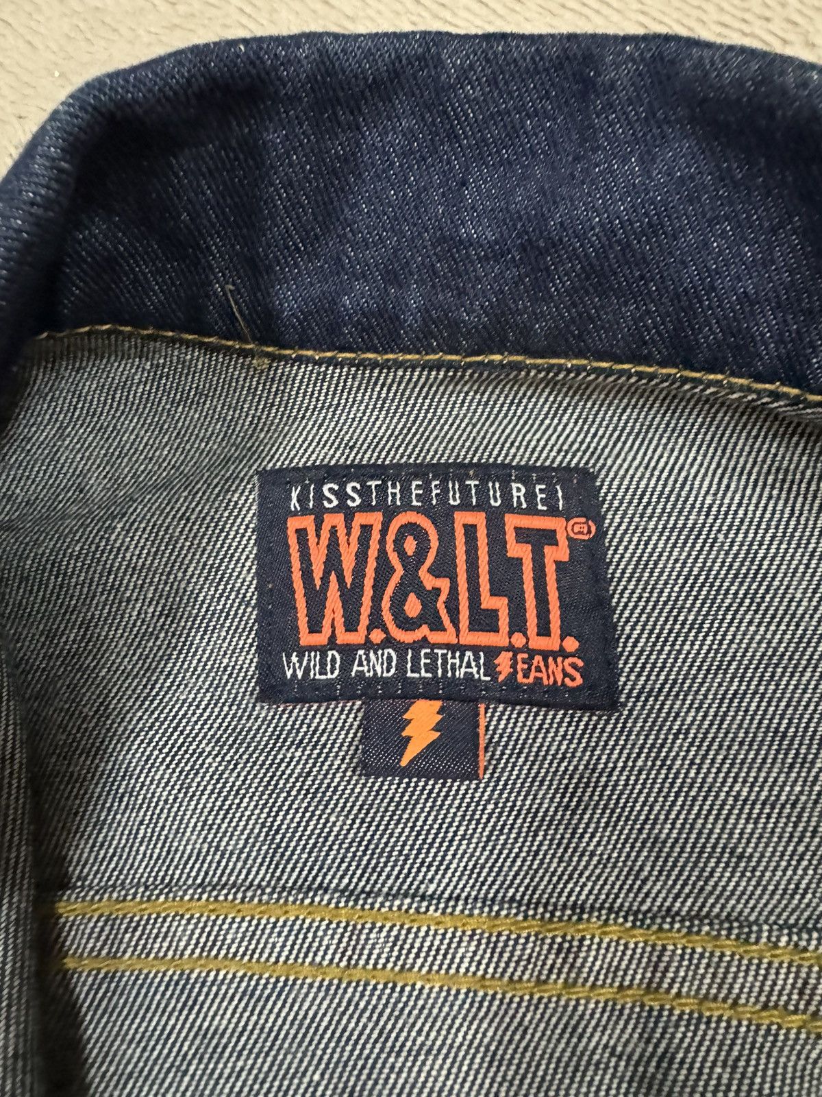 W&LT Vtg🔥Walter Van Beirendonck Wild And Trash Denim Jacket Size US S / EU 44-46 / 1 - 22 Thumbnail