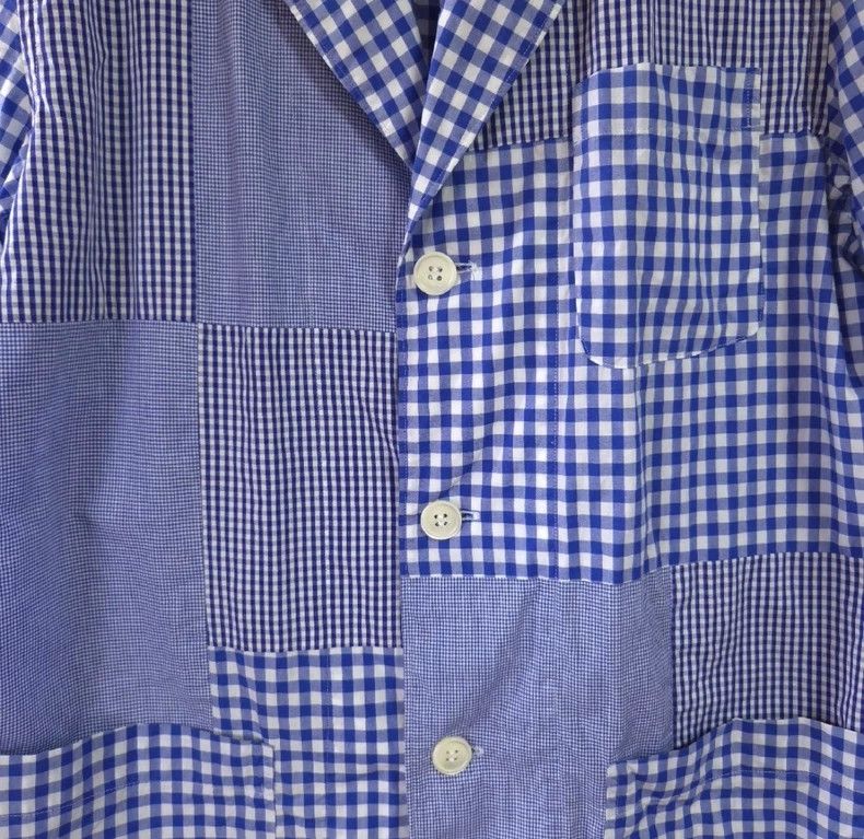 Comme des Garcons Comme des Garcons Patchwork plaid coat Size US M / EU 48-50 / 2 - 3 Thumbnail