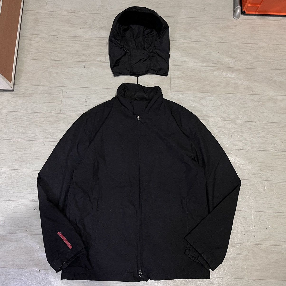 Prada Vintage Prada Sport goretex hidden hoodie with sling Size US M / EU 48-50 / 2 - 2 Thumbnail