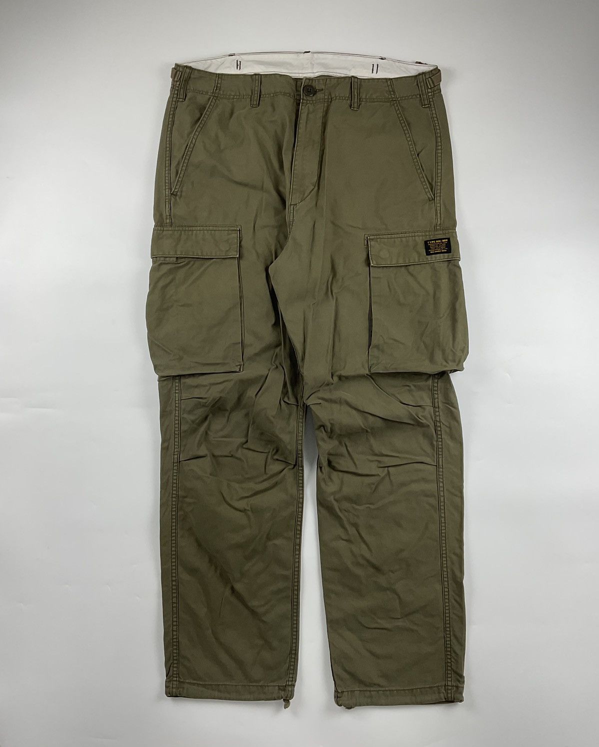 Neighborhood NEIGHBORHOOD MIL CARGO PANTS / C-PT OLIVE DRAB - L | Grailed