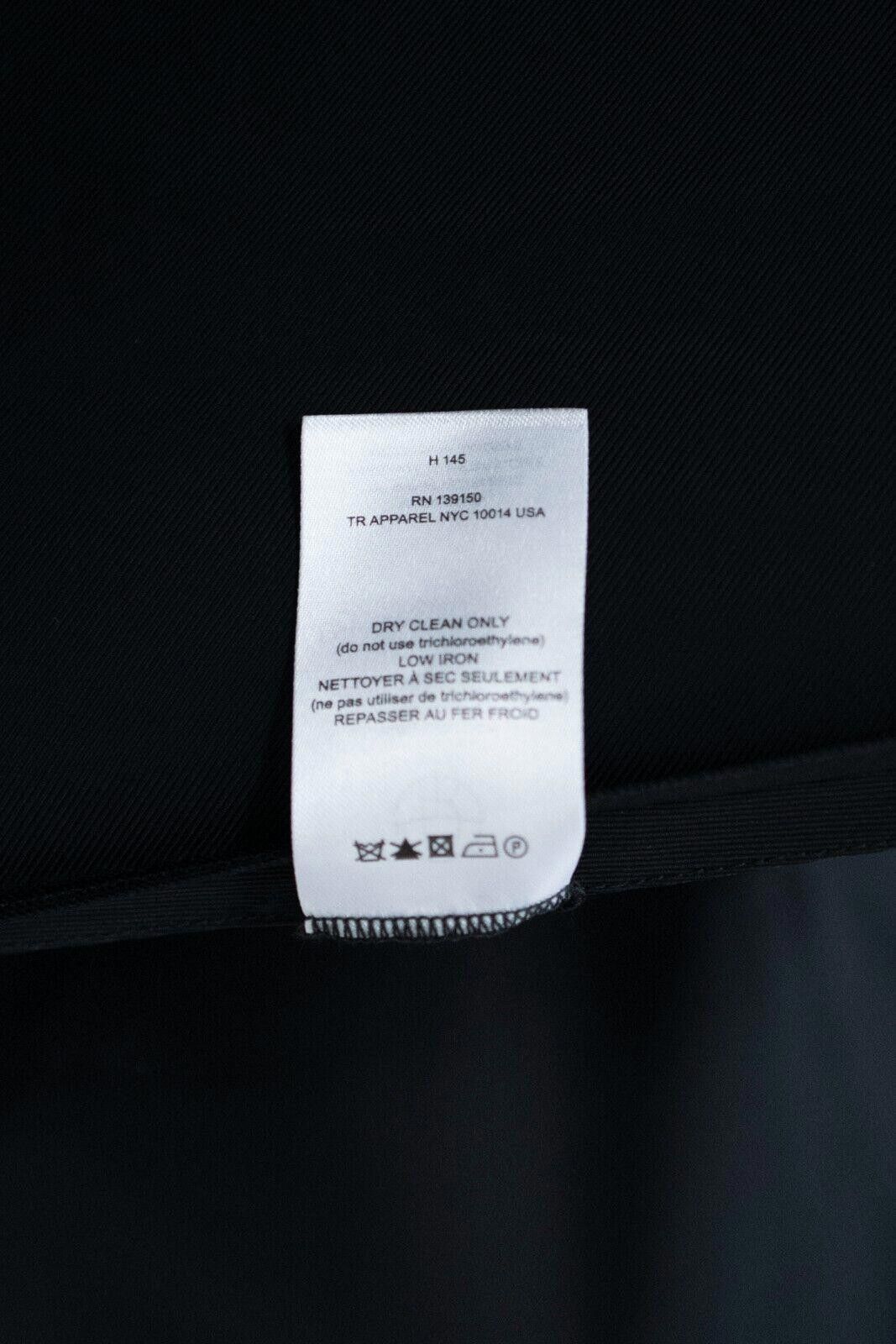 The Row The Row Womens Black Overcoat sz. L Size L / US 10 / IT 46 - 6 Thumbnail