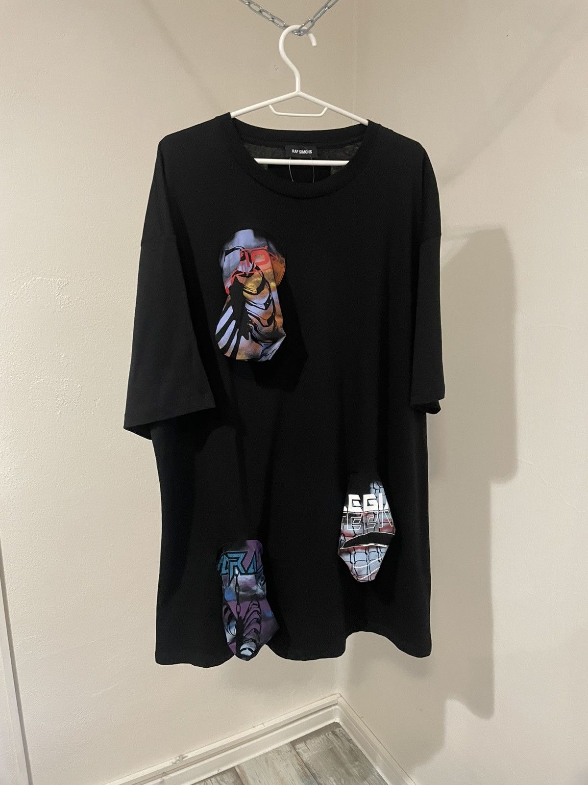 Raf Simons Raf Simons Fall Winter 2021 printed Pocket T-Shirt Size US L / EU 52-54 / 3 - 1 Thumbnail