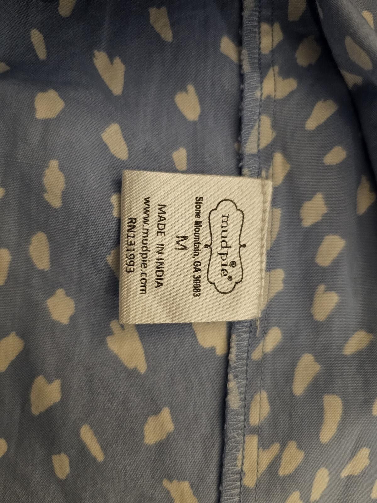 Other Mud Pie Dress Blue & White Womens Size M Size M / US 6-8 / IT 42-44 - 6 Thumbnail